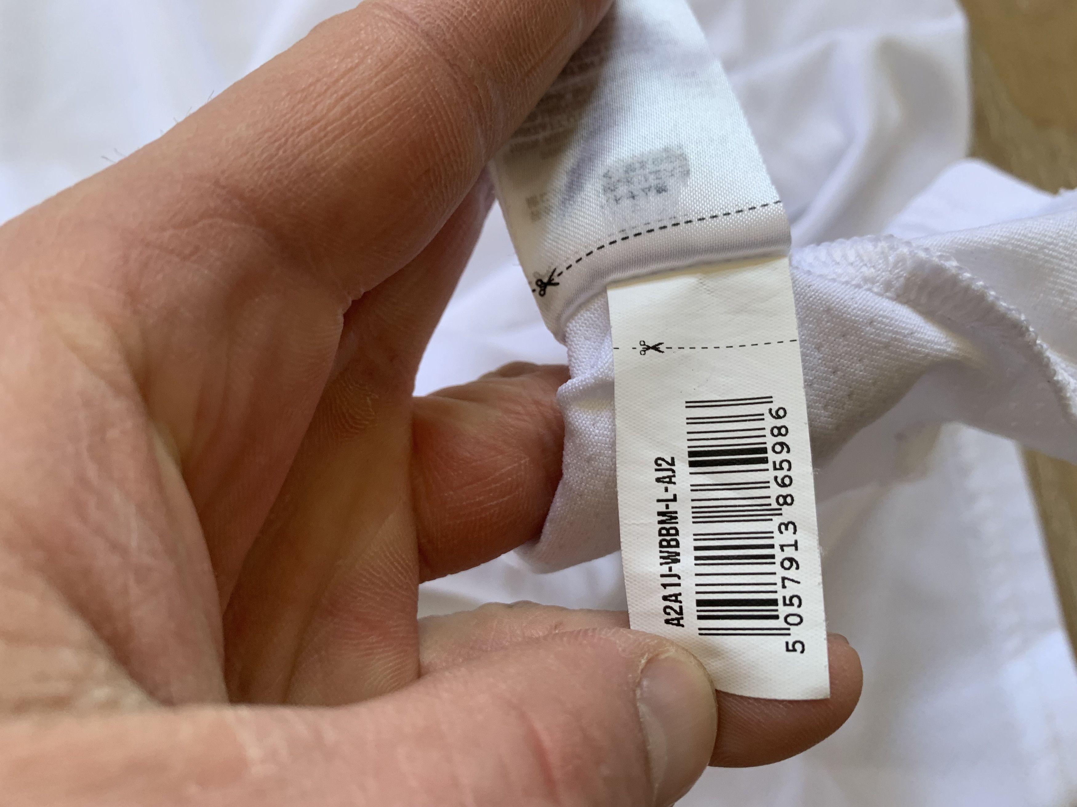 Gymshark Gymshark White Training T Shirt Size US L / EU 52-54 / 3 - 7 Thumbnail