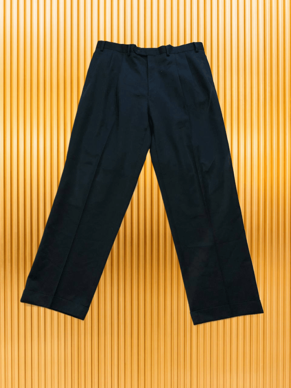 Lauren Ralph Lauren black Formal Trousers Y2K Lauren Ralph Lauren Vintage Size 44R - 1 Thumbnail
