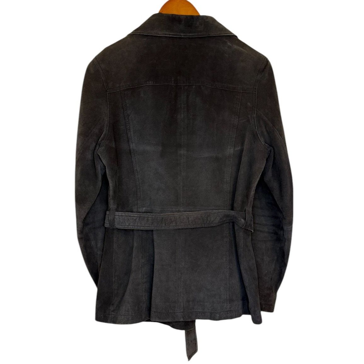 Wilsons Leather Vintage Wilsons Maxima Leather Coat Women Medium Green Suede Size M / US 6-8 / IT 42-44 - 4 Thumbnail