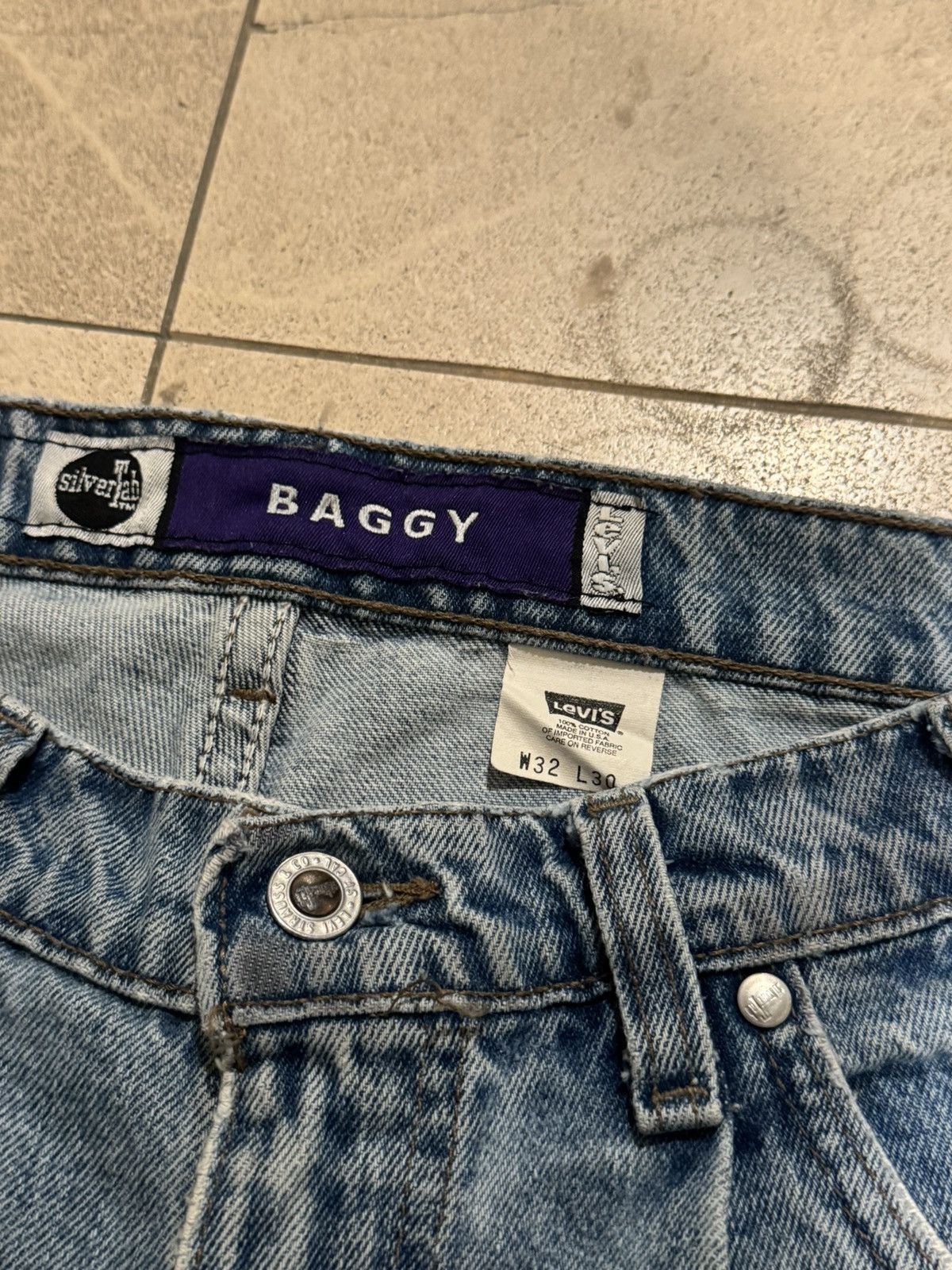 Levi's × Vintage levi silvertabs Size US 32 / EU 48 - 2 Thumbnail