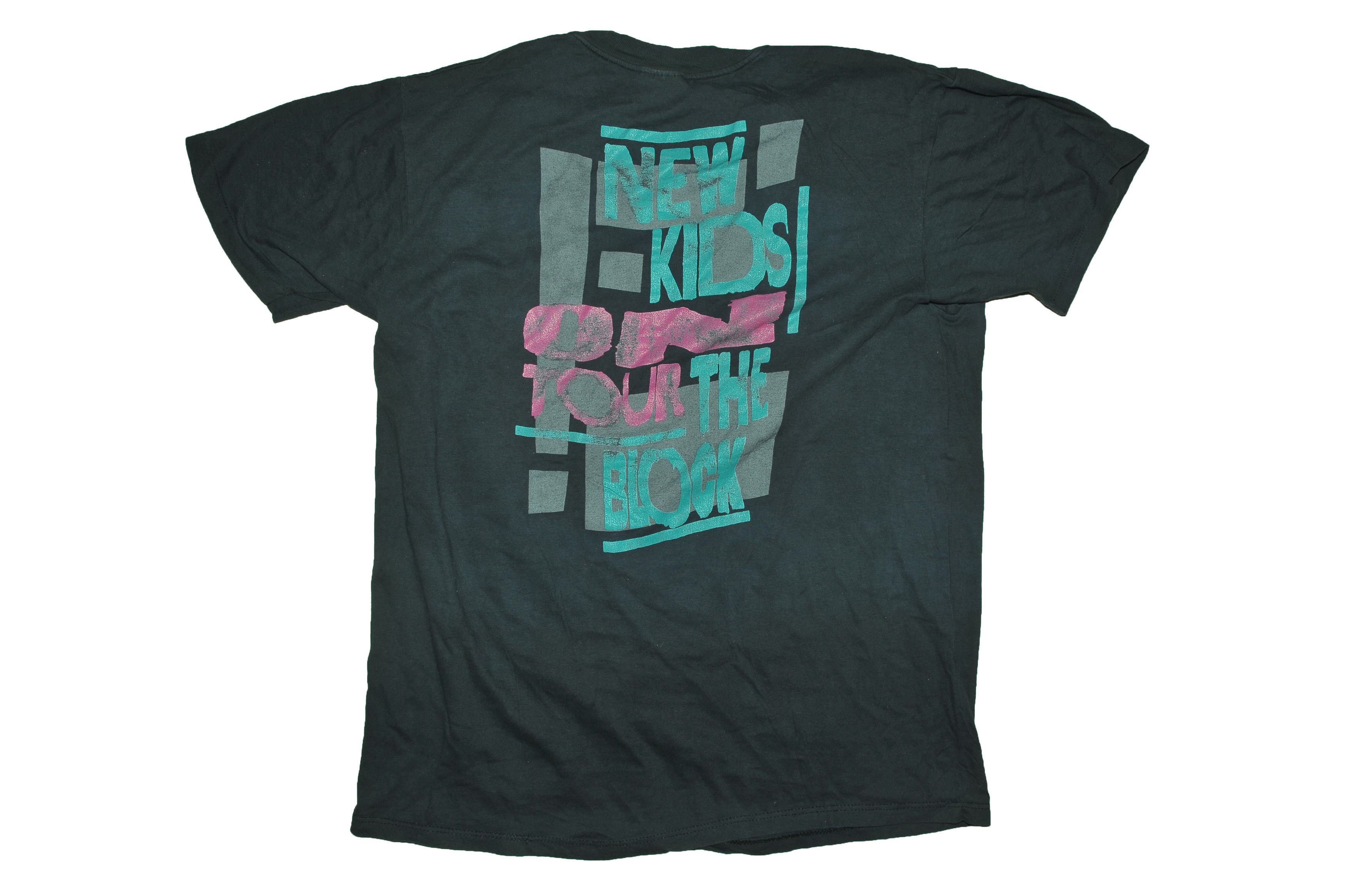 Vintage New Kids on the Block On Tour T-shirt Size US M / EU 48-50 / 2 - 2 Thumbnail