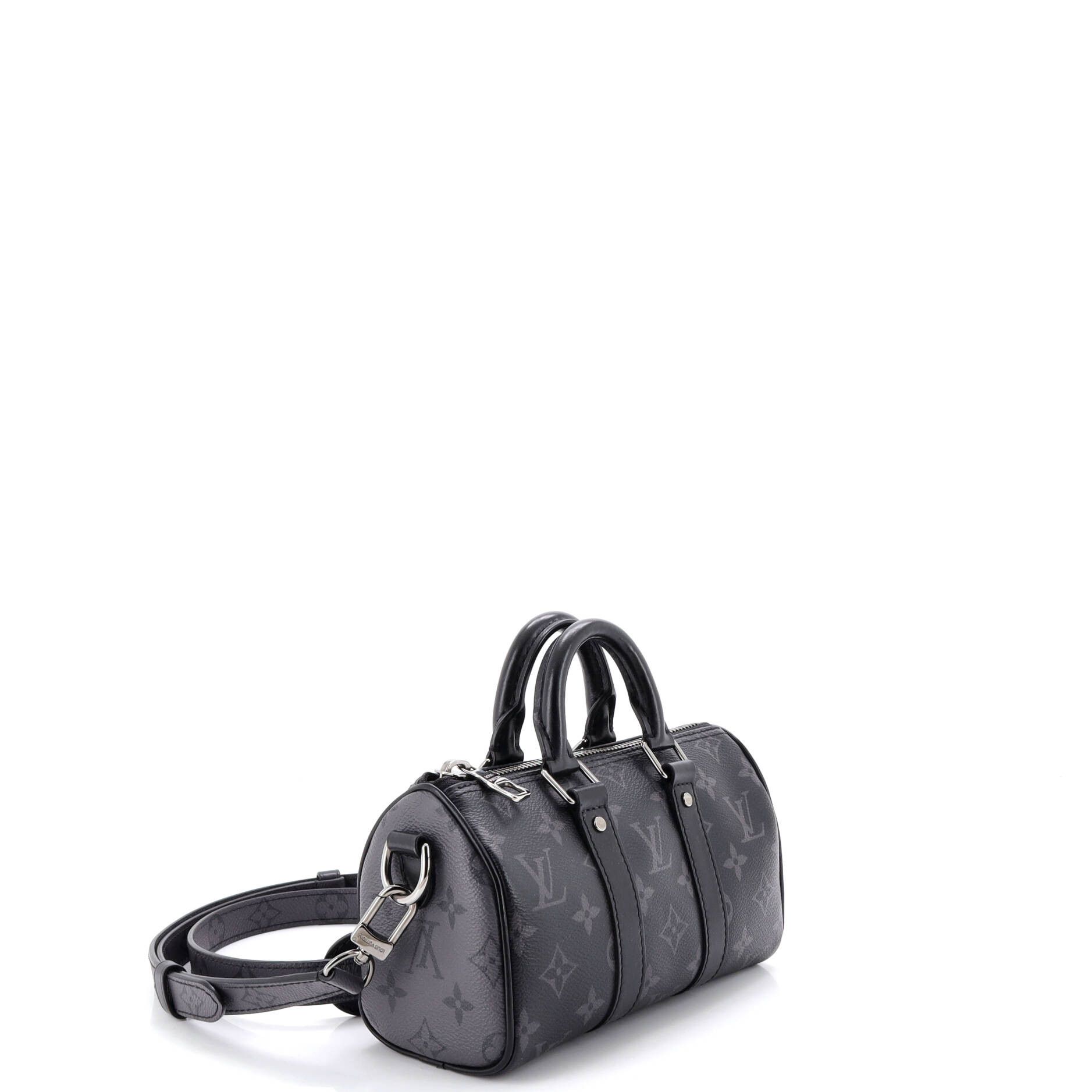 Louis Vuitton Keepall Bandouliere Bag Reverse Monogram Eclipse Canvas XS Size ONE SIZE - 1 Thumbnail