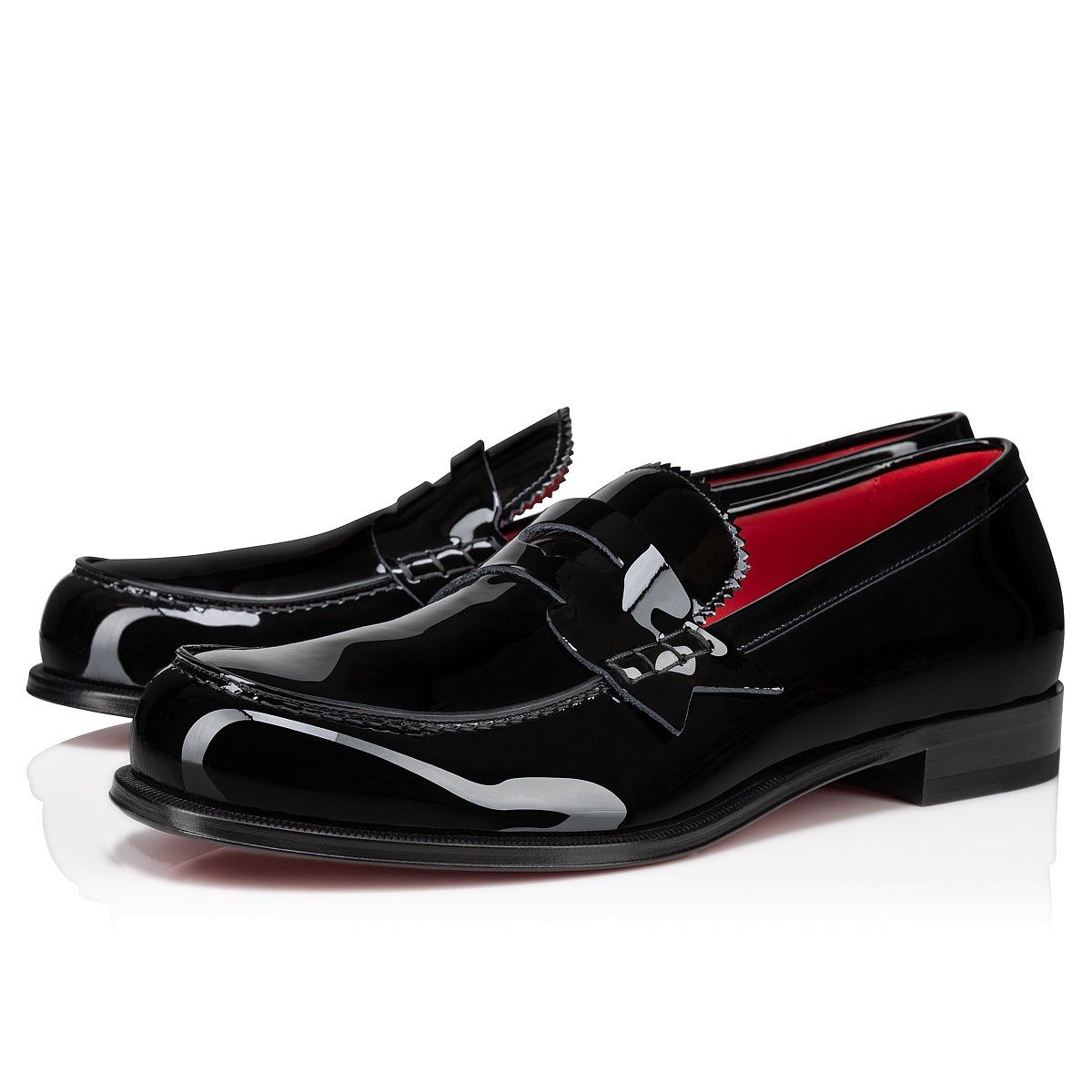 Christian Louboutin o1s1wg110924 No Penny Flat Shoes in Black Size US 8.5 / EU 41-42 - 1 Thumbnail