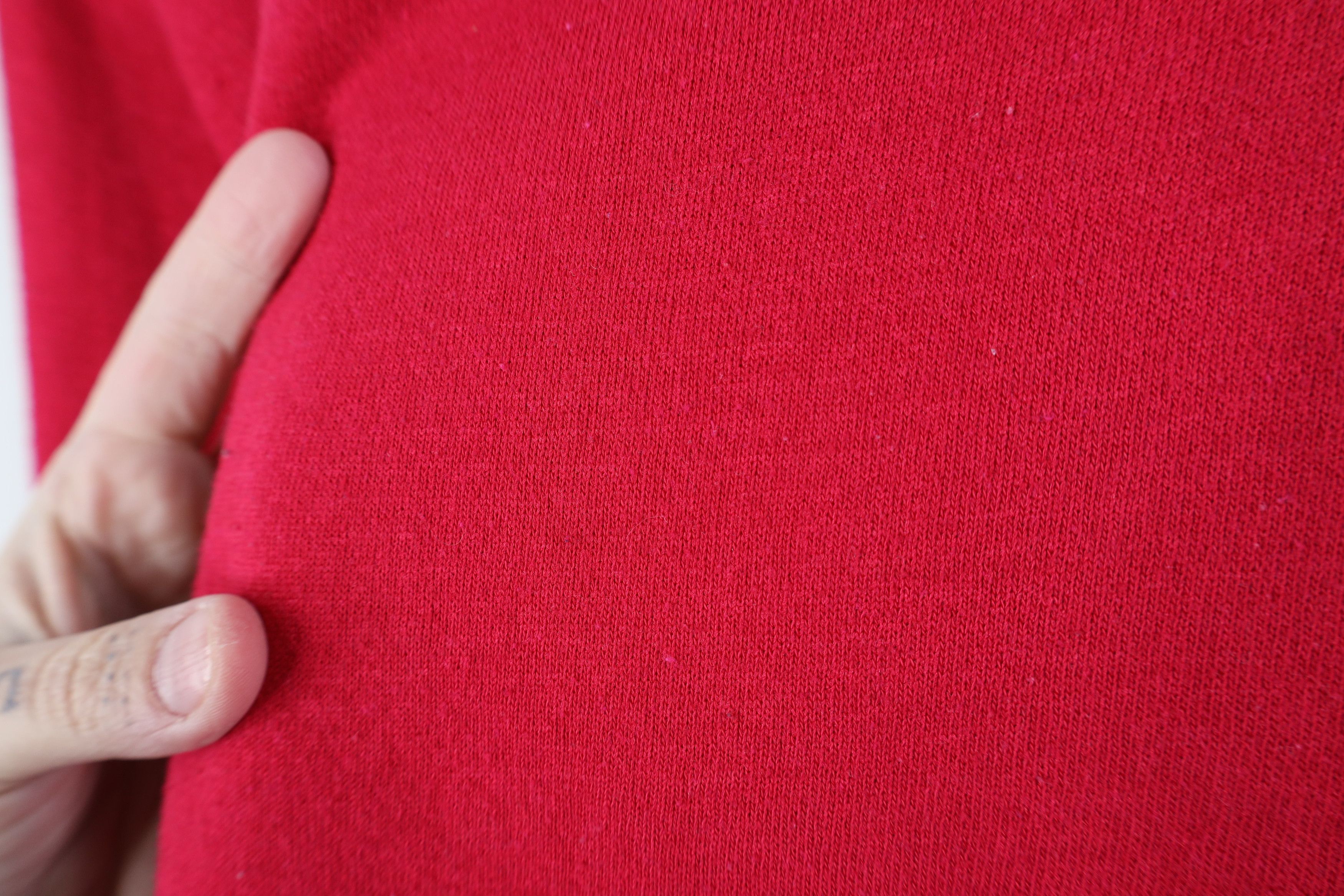 Vintage Vintage 70s Streetwear Raglan Sweatshirt Reddish Pink USA Size M / US 6-8 / IT 42-44 - 4 Thumbnail
