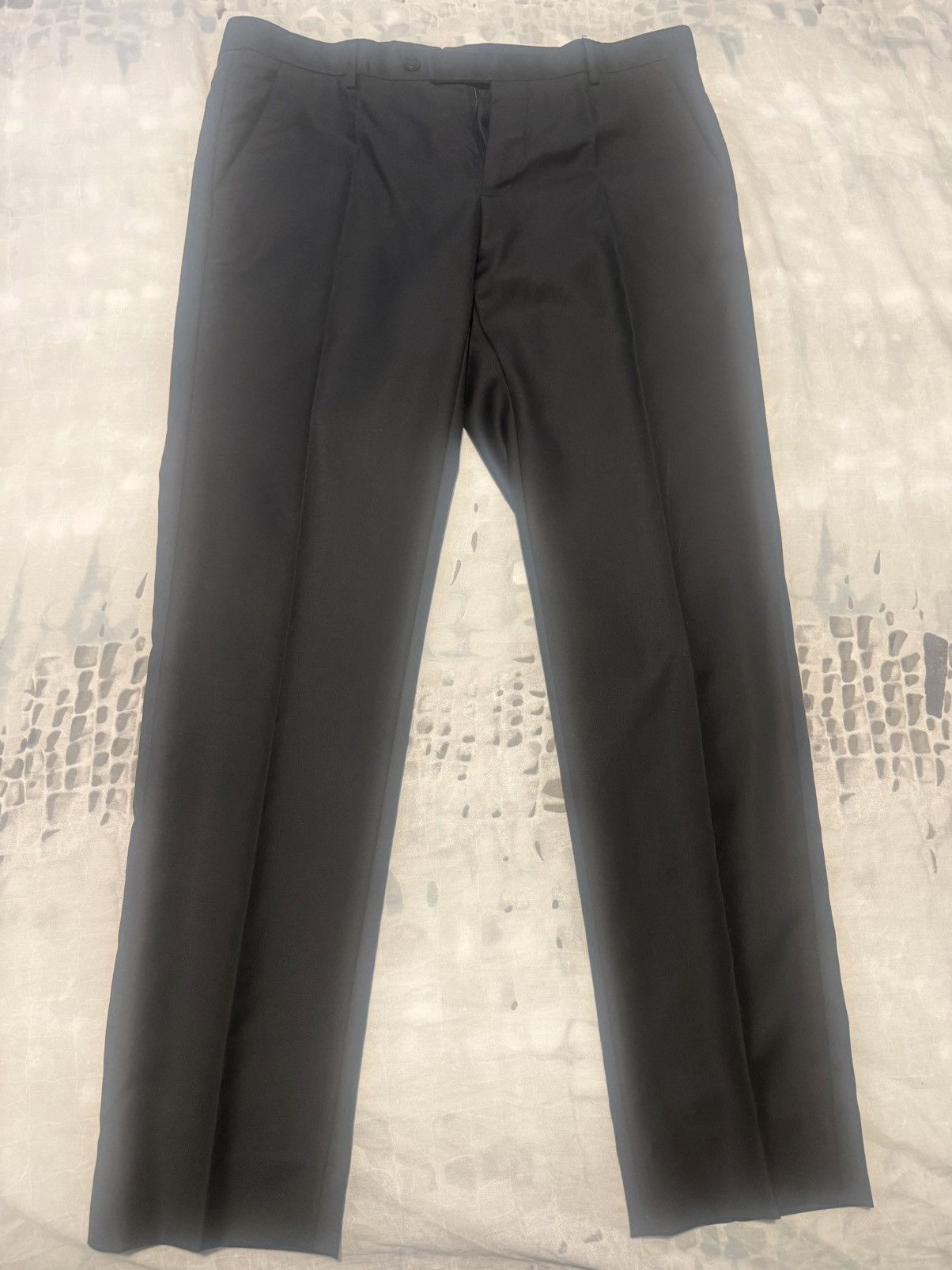 Dior Dior black wool trousers Size US 36 / EU 52 - 1 Thumbnail