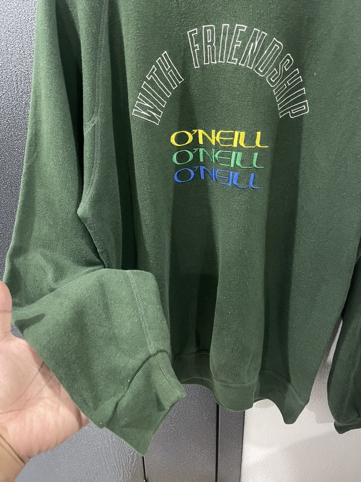 O'Neill Vintage O’neill Embroidery Logo Sweatshirt Size US L / EU 52-54 / 3 - 6 Thumbnail