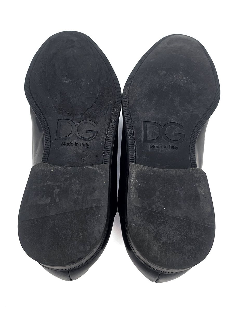Dolce & Gabbana Dolce & Gabbana Black Leather Derby Mens Shoes US 10 EU 43 Size US 10 / EU 43 - 9 Thumbnail