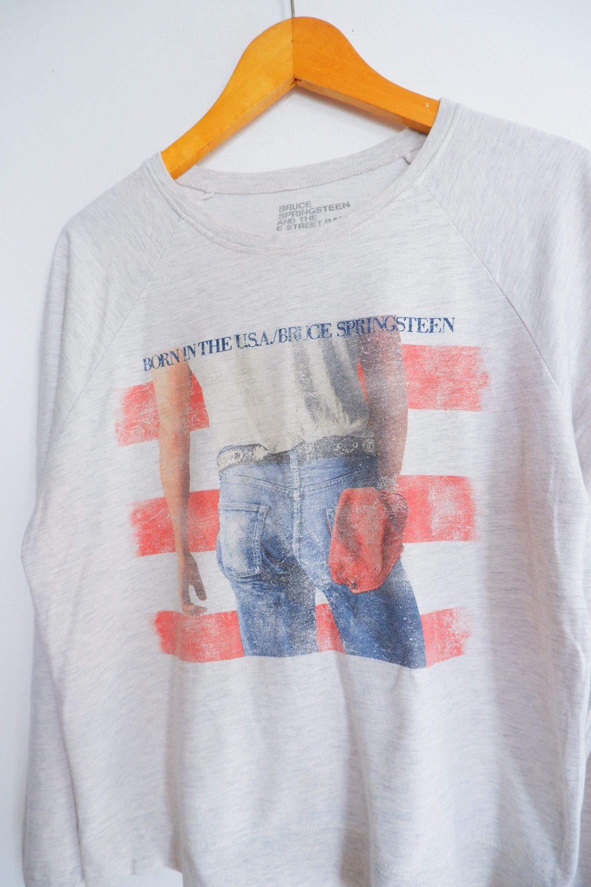 Band Tees Vintage 90s Bruce Springsteen Usa Flag Crewneck Size US M / EU 48-50 / 2 - 3 Thumbnail