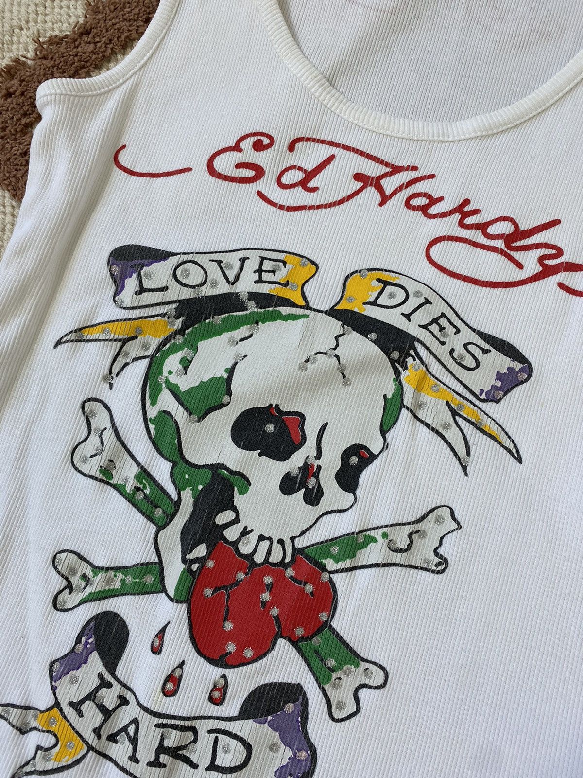 Ed Hardy VINTAGE ED HARDY BY CHRISTIAN AUDIGIER TOP Size S / US 4 / IT 40 - 6 Thumbnail
