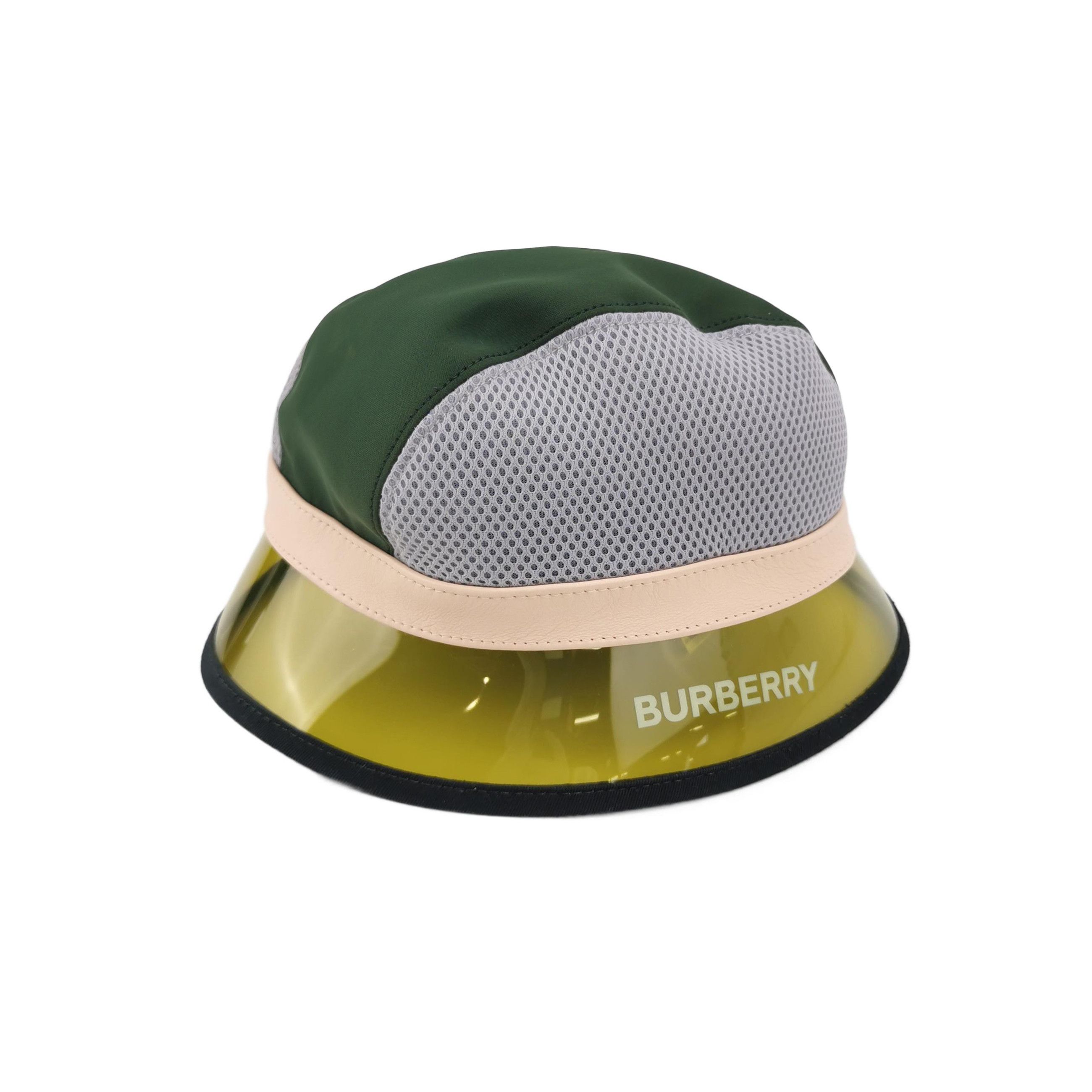 Burberry Burberry Logo Transparent Brim Bucket Hat Size M Size ONE SIZE - 1 Thumbnail