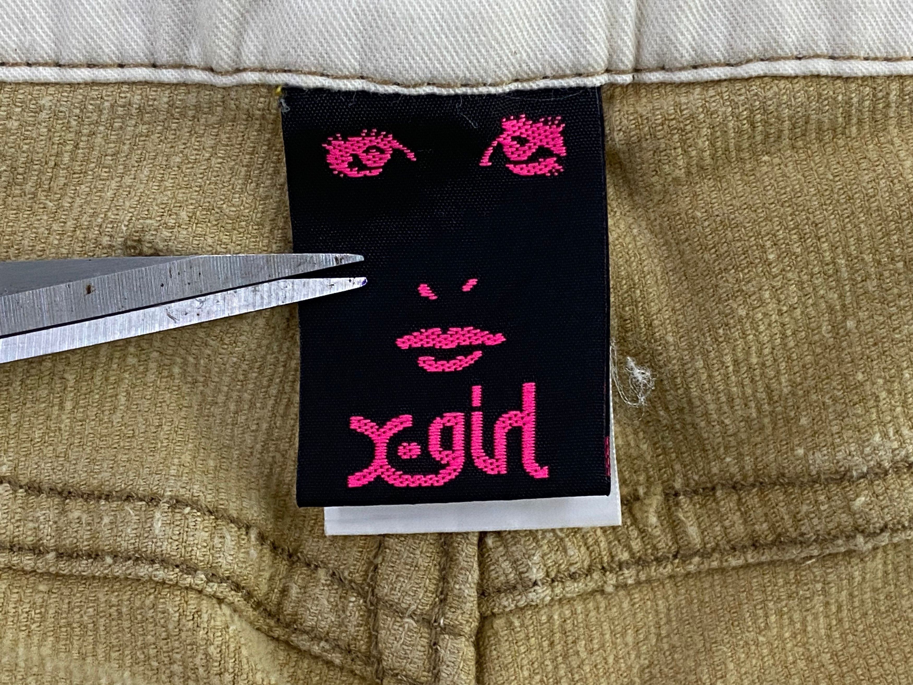 Japanese Brand X-girl Corduroy Bib Overalls Carpenter Jeans Size US 32 / EU 48 - 11 Thumbnail