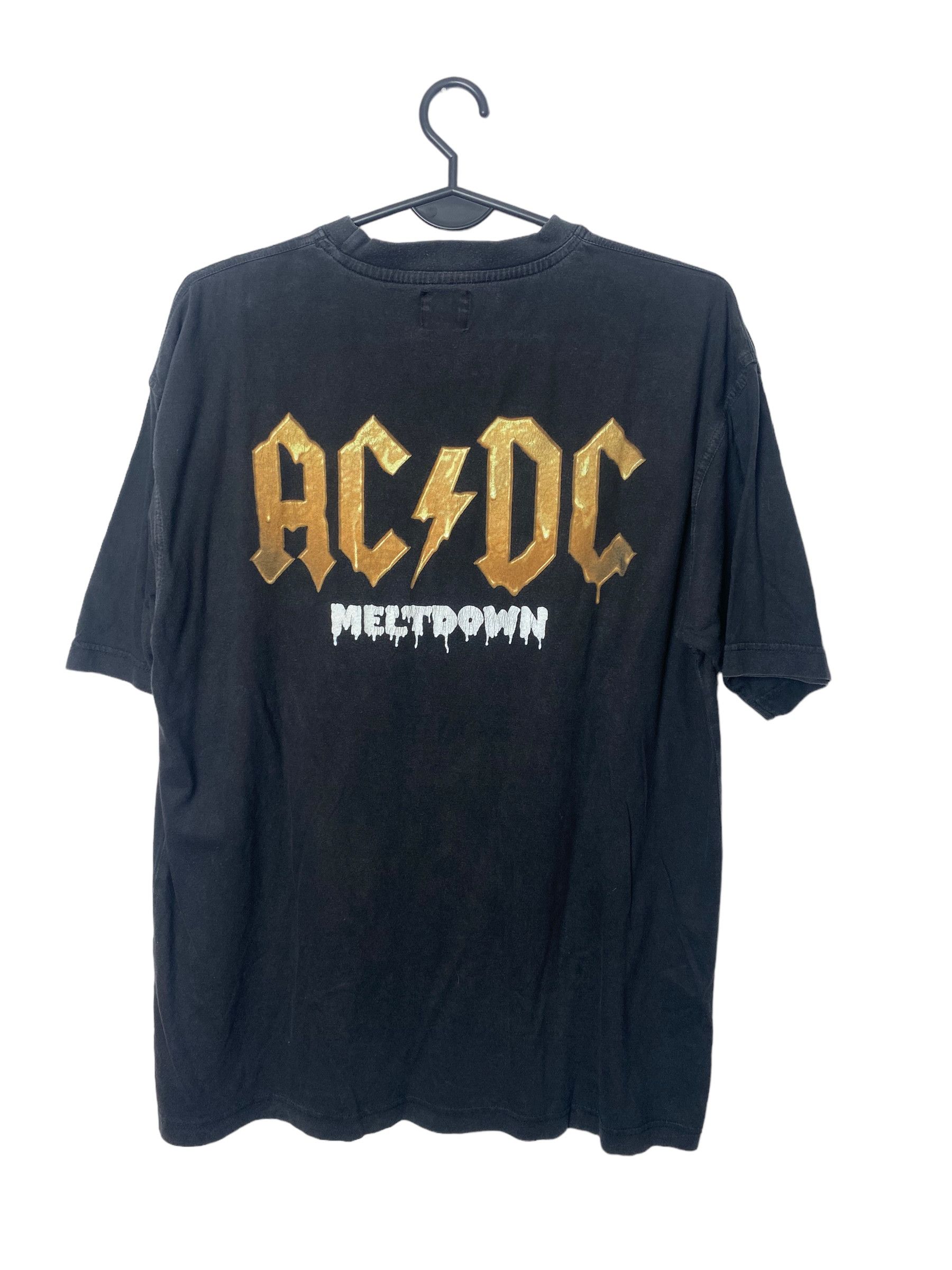 AC/DC × Vintage Vintage AC/DC tee Meltdown 00s L Size US L / EU 52-54 / 3 - 2 Thumbnail