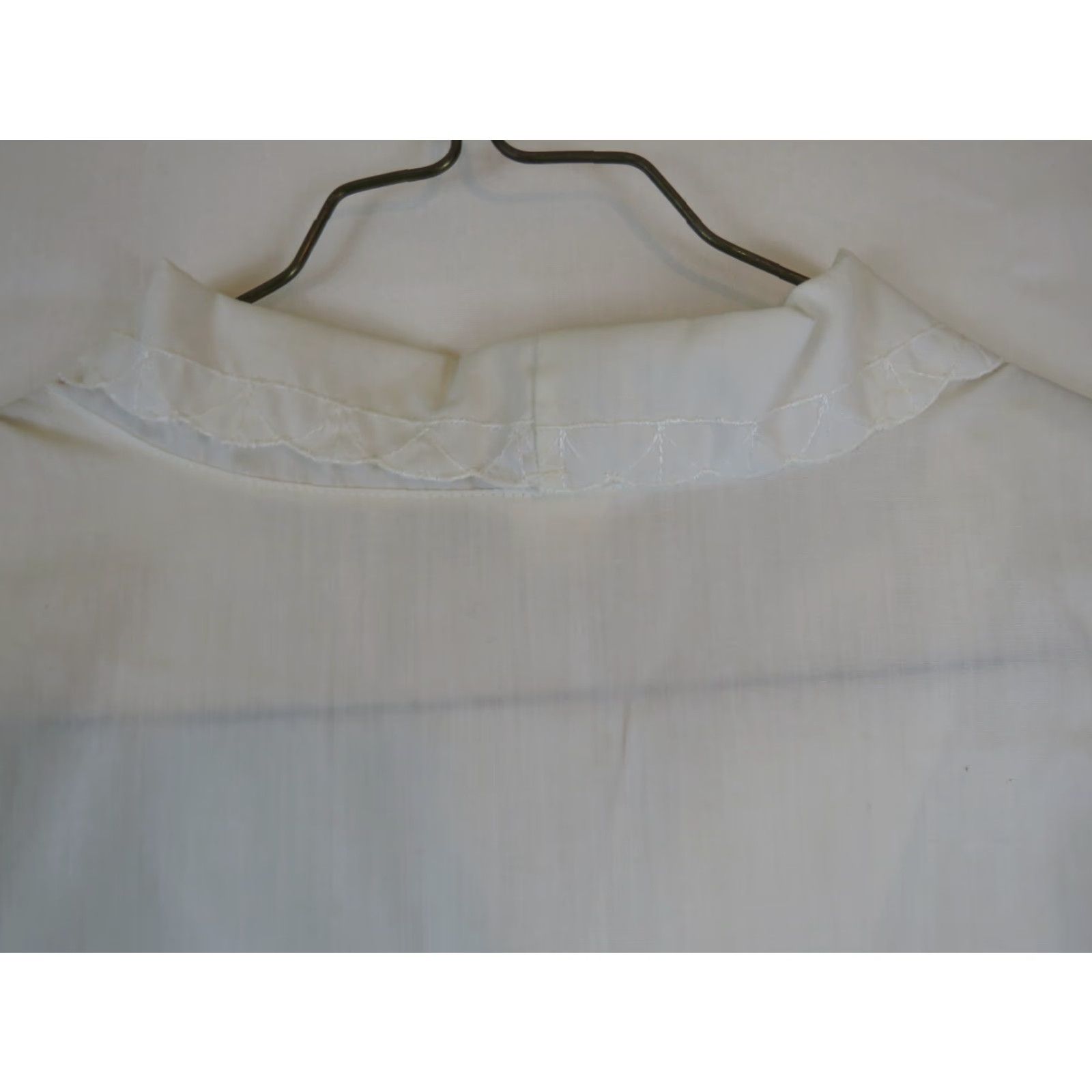 Vintage VINTAGE J.J. Rich White Blouse Shirt Womens Large USA Made Shirt Regular 50s 60s 70s Cotton Breathable Size L / US 10 / IT 46 - 7 Thumbnail