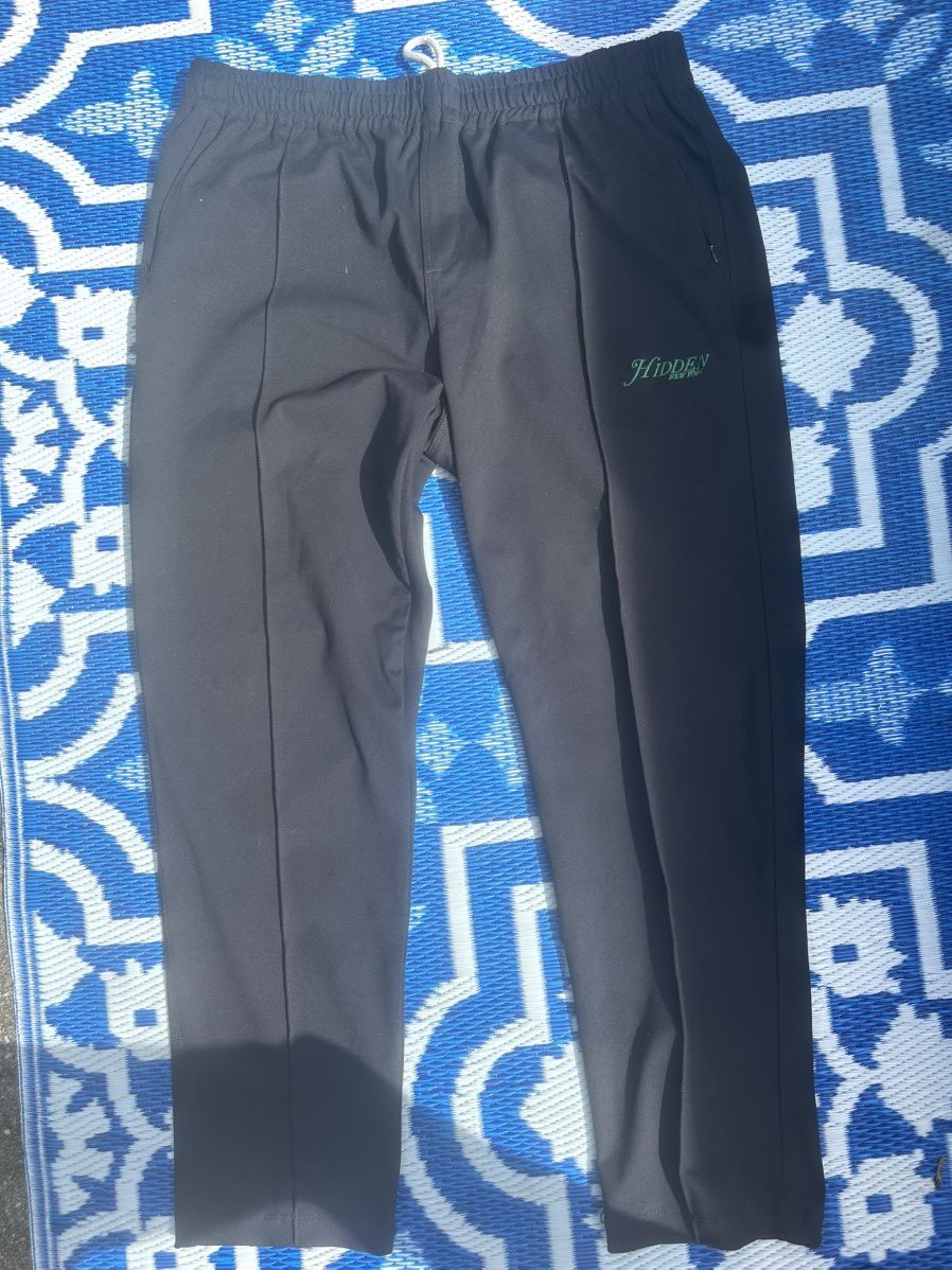 HIDDEN Hidden Track Pants - XL (Black) Size US 36 / EU 52 - 1 Thumbnail