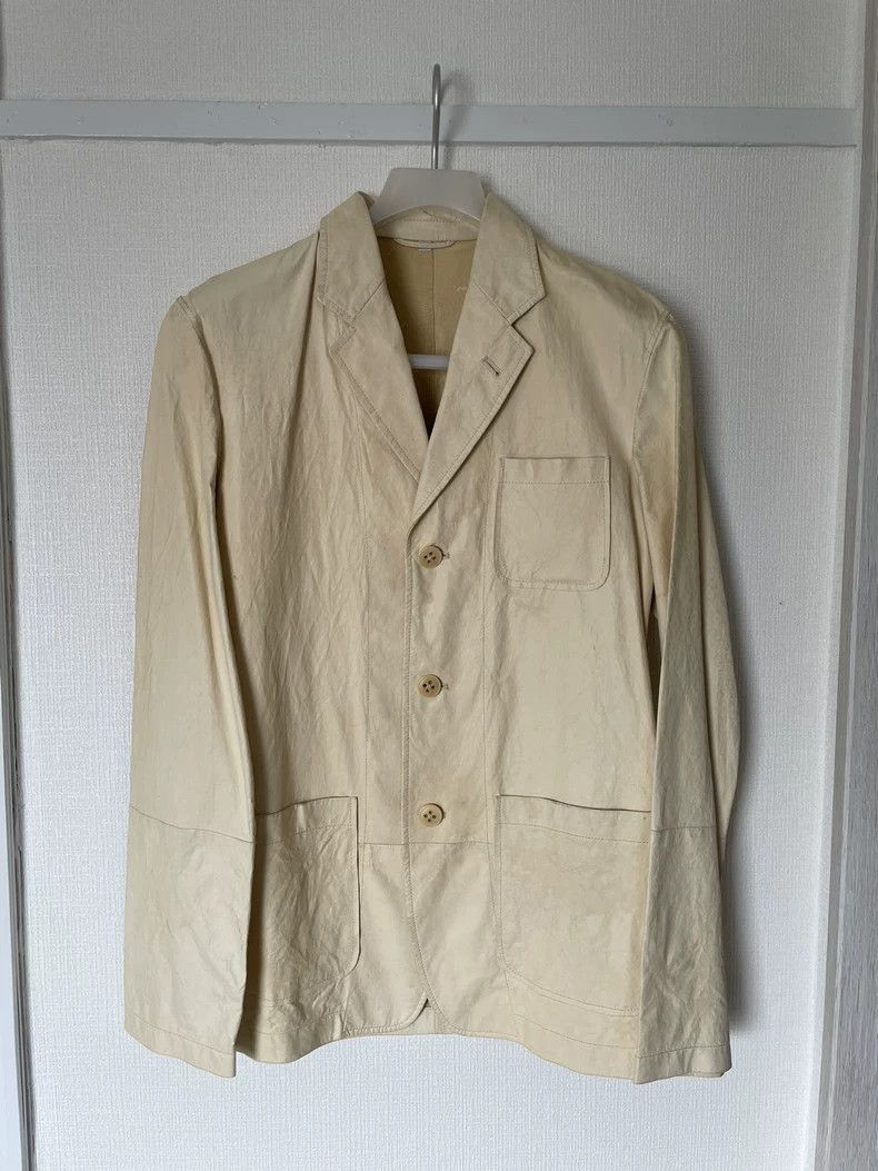 Ann Demeulemeester Ann Demeulemeester Kangaroo Leather Jacket Size US S / EU 44-46 / 1 - 1 Thumbnail