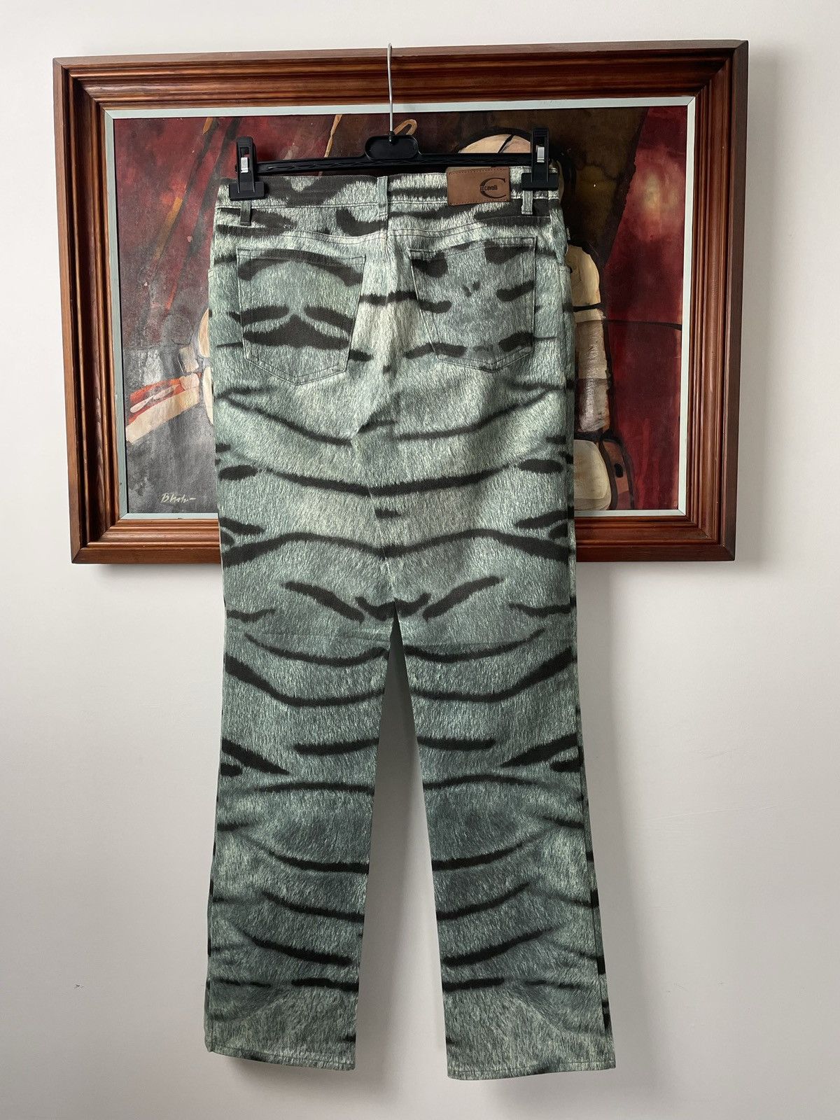 Just Cavalli Just Cavalli Hallucination Zebra Pants Avant Garde Vintage Size US 32 / EU 48 - 2 Thumbnail