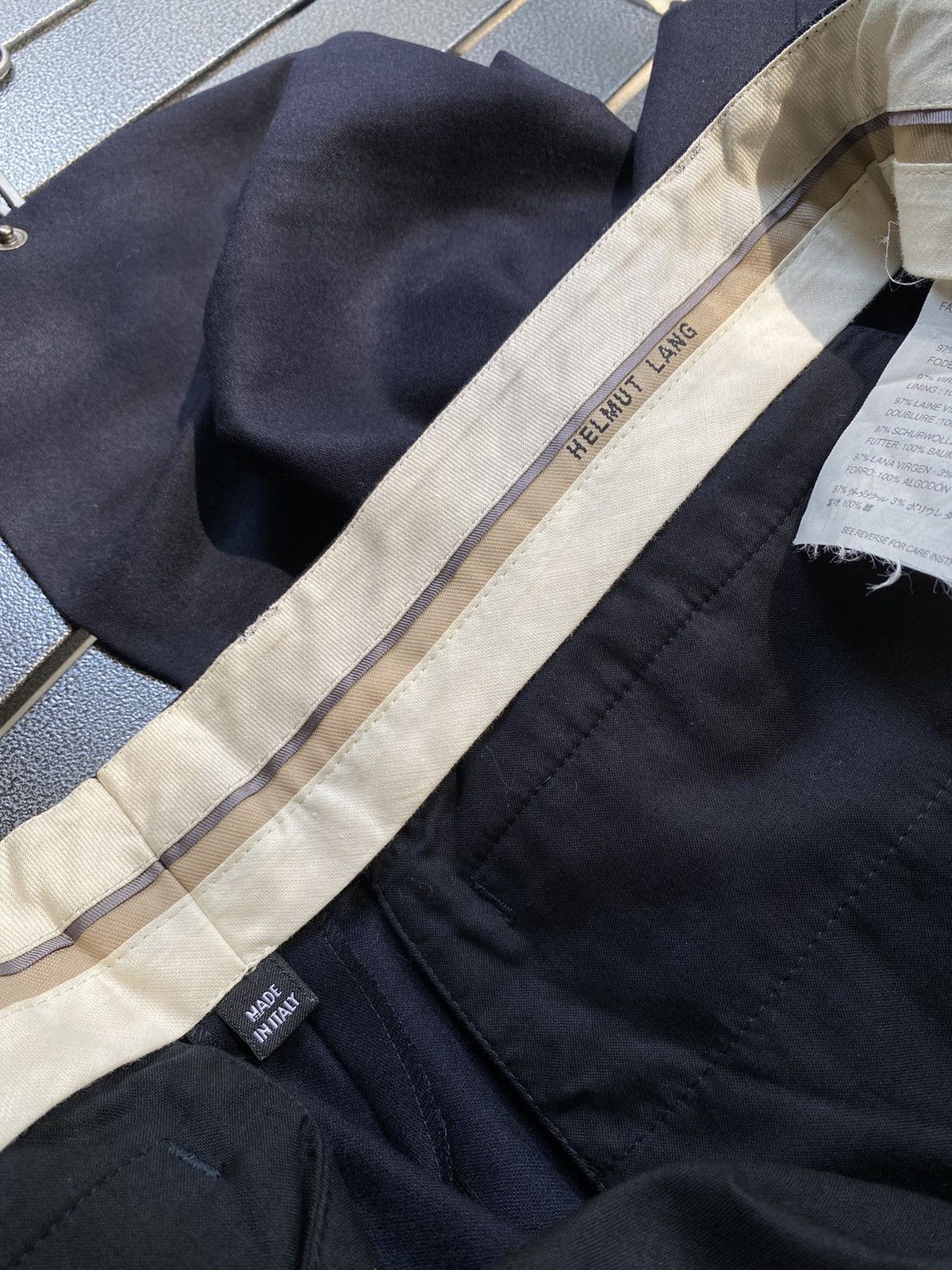 Helmut Lang 90s Helmut Lang Wide Leg Size US 32 / EU 48 - 16 Thumbnail