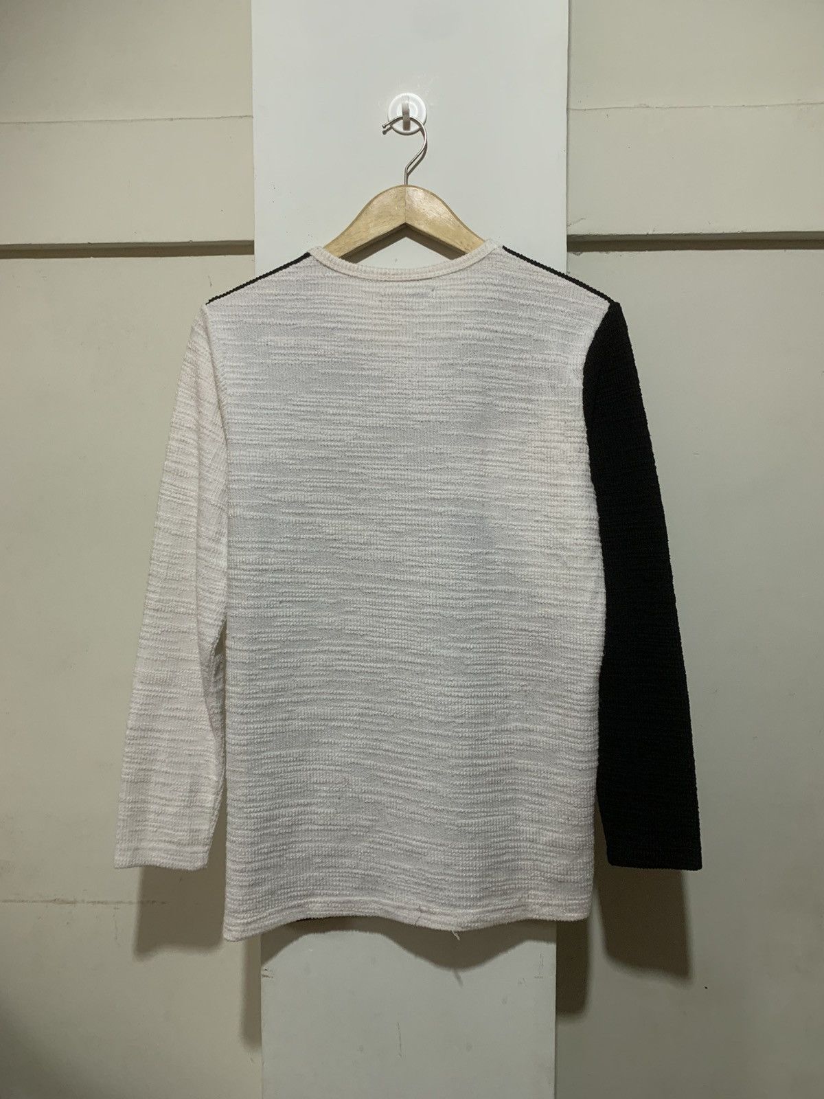 Hysteric Glamour × Undercover Vintage In the Attic Punk Wool Longsleeve Tee Shirt Size US M / EU 48-50 / 2 - 12 Thumbnail