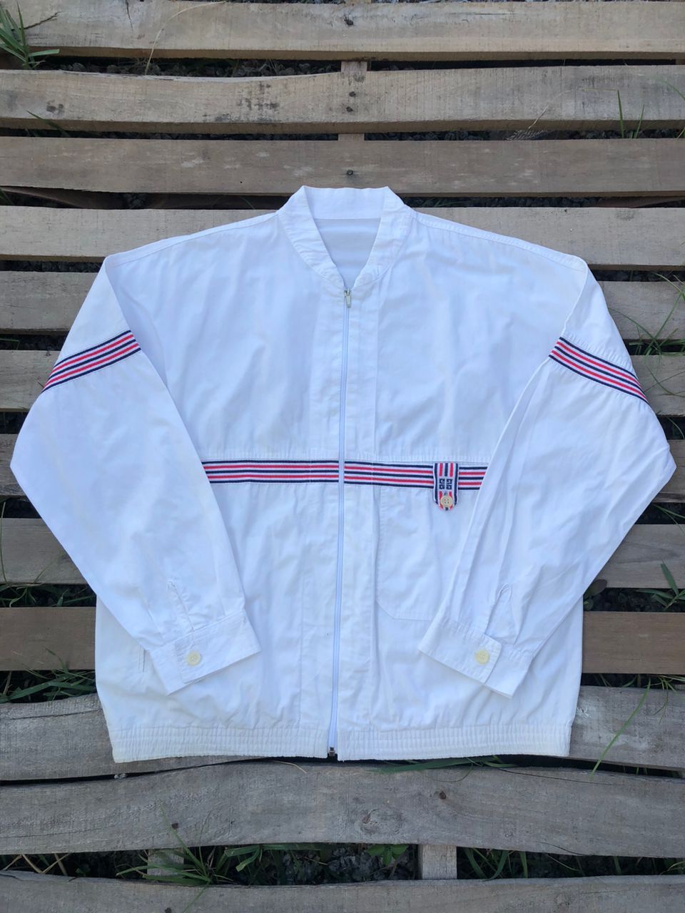 Givenchy 1970s Vintage Givenchy Gentleman Paris Zipper Jacket Size US M / EU 48-50 / 2 - 1 Thumbnail