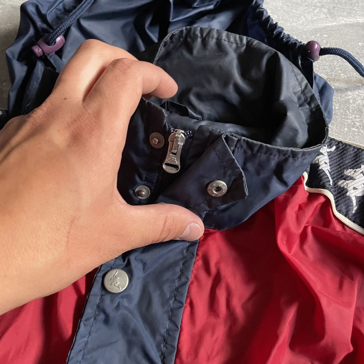 Kappa Vintage Kappa Juventus Jacket 90s anorak old jersey Size US M / EU 48-50 / 2 - 6 Thumbnail