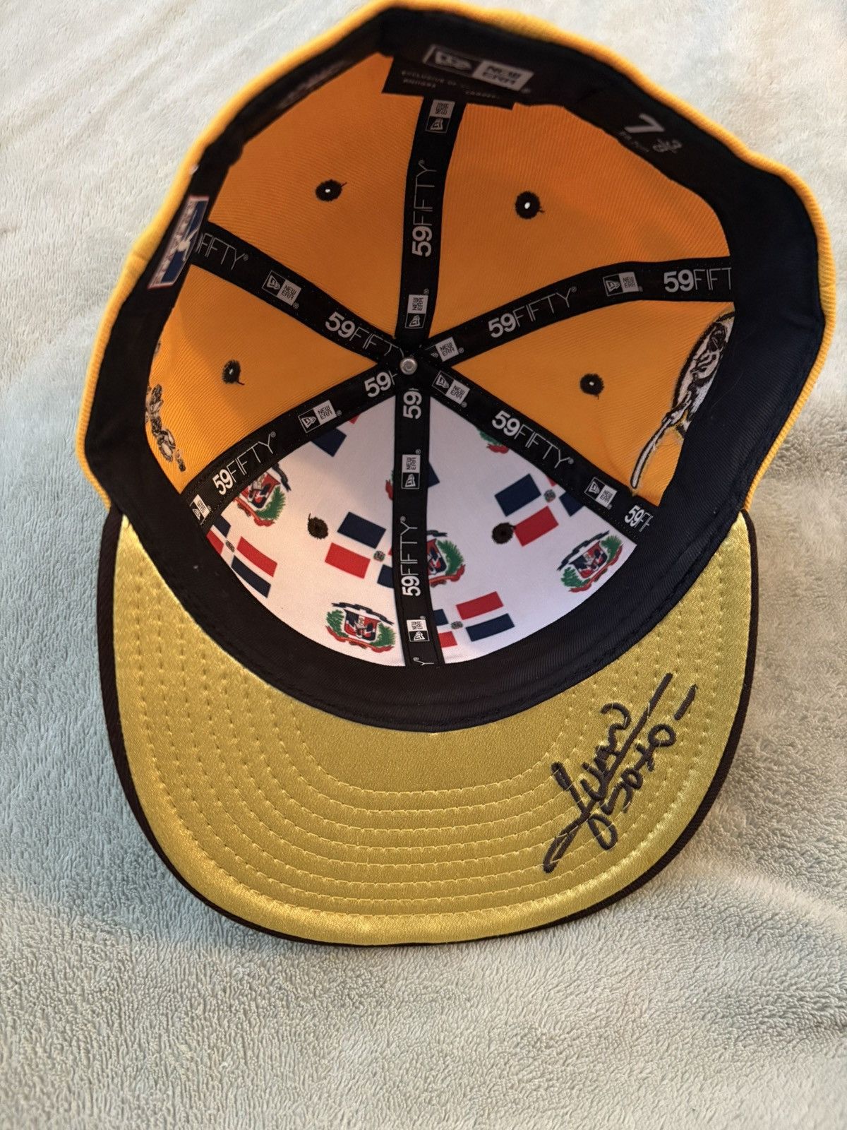 Lids × MyFitteds × New Era San Diego Padres Juan Soto 7 3/8 Fitted Cap Size ONE SIZE - 3 Thumbnail