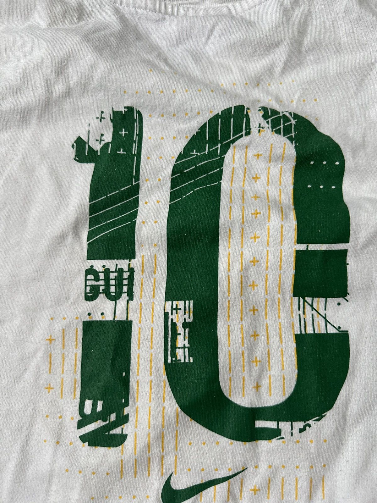 Nike Nike Vintage 90s Brazil Big Logo Neymar T shirt hype Size US XL / EU 56 / 4 - 3 Thumbnail