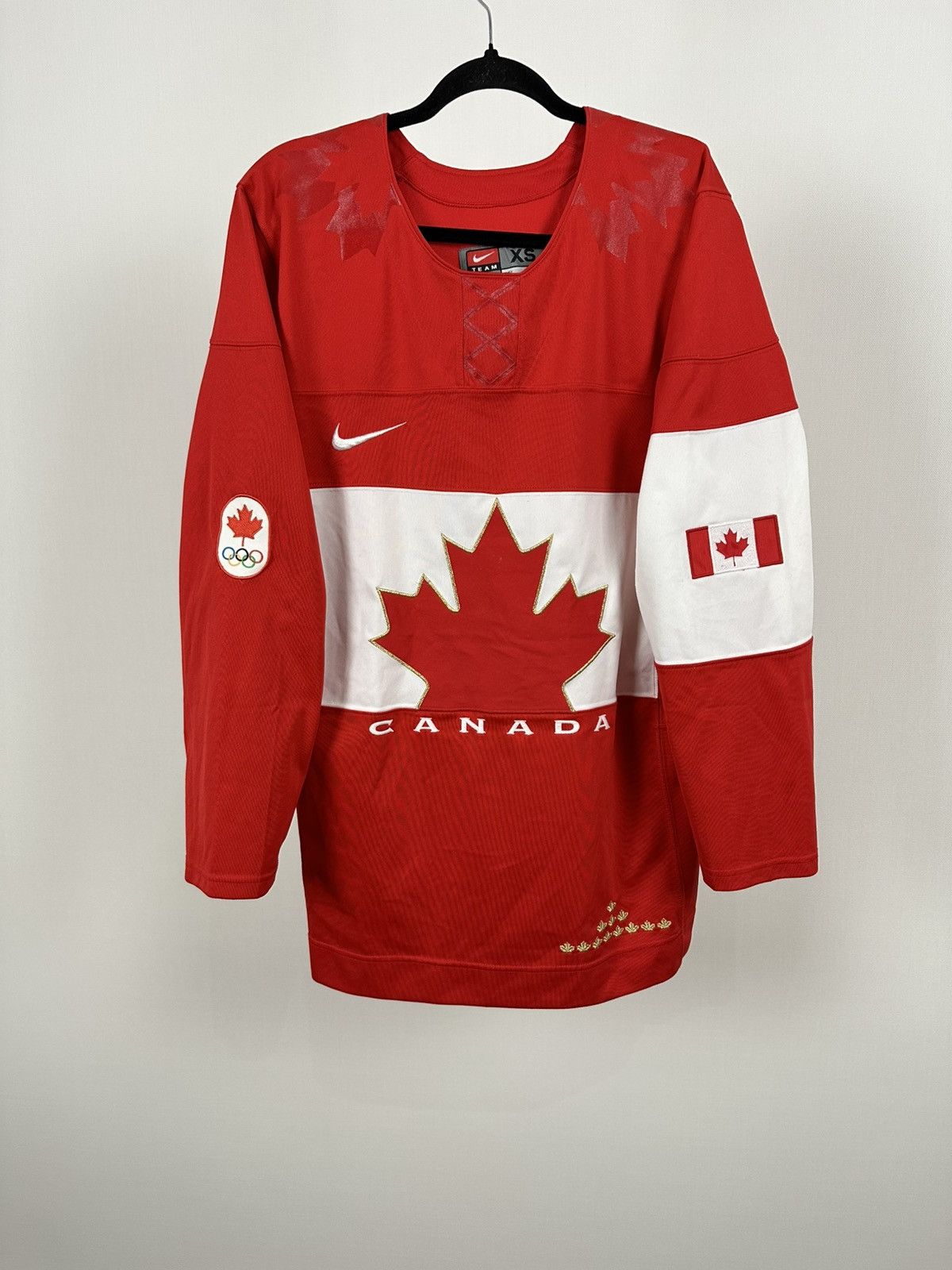 Nike Nike Team Canada 2014 Sochi Olympics Hockey Jersey Red XS Size US XS / EU 42 / 0 - 2 Thumbnail