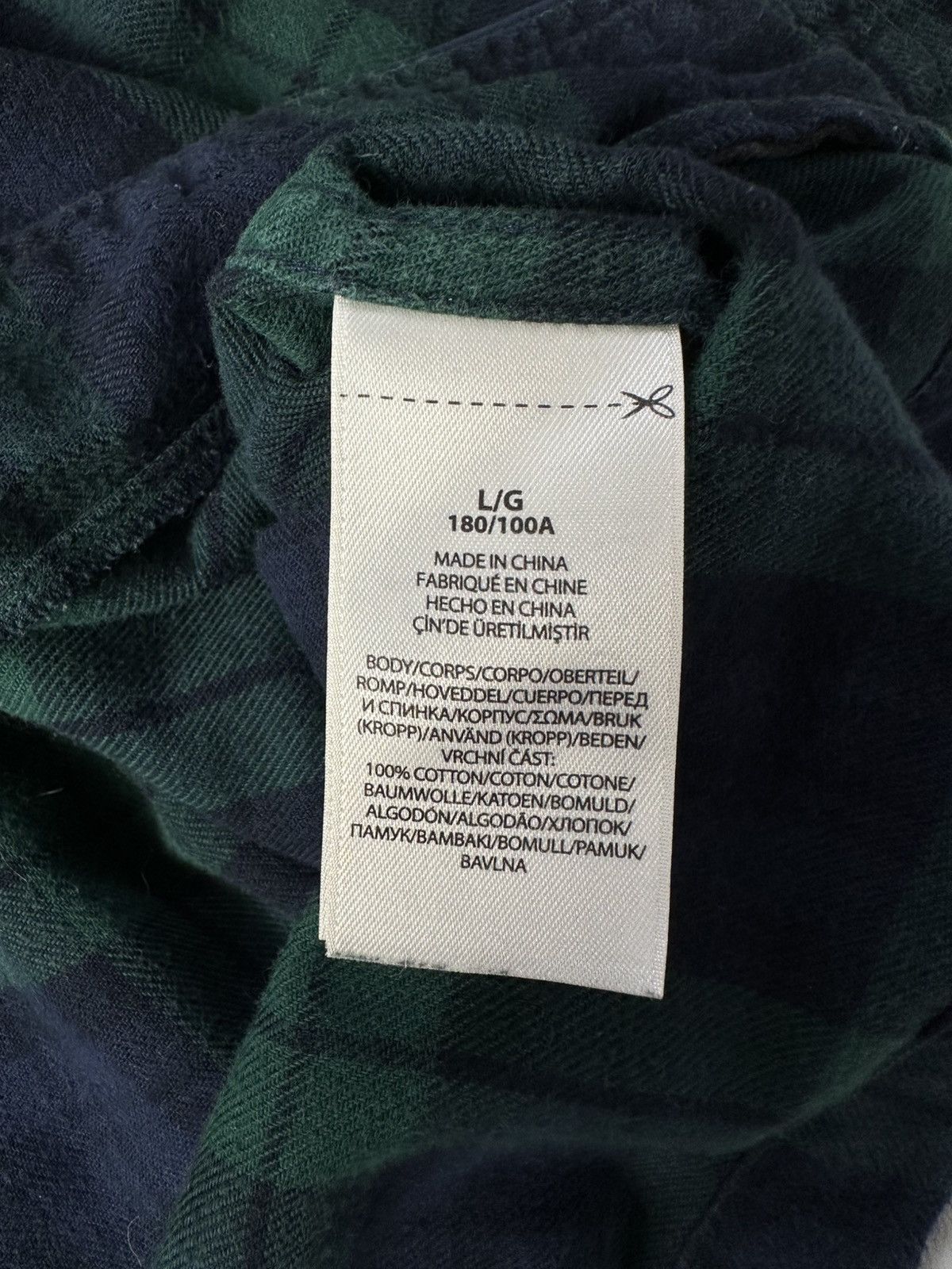 Polo Ralph Lauren Polo Ralph Lauren Teddy Bear Flannel Shirt Check Size US L / EU 52-54 / 3 - 12 Thumbnail