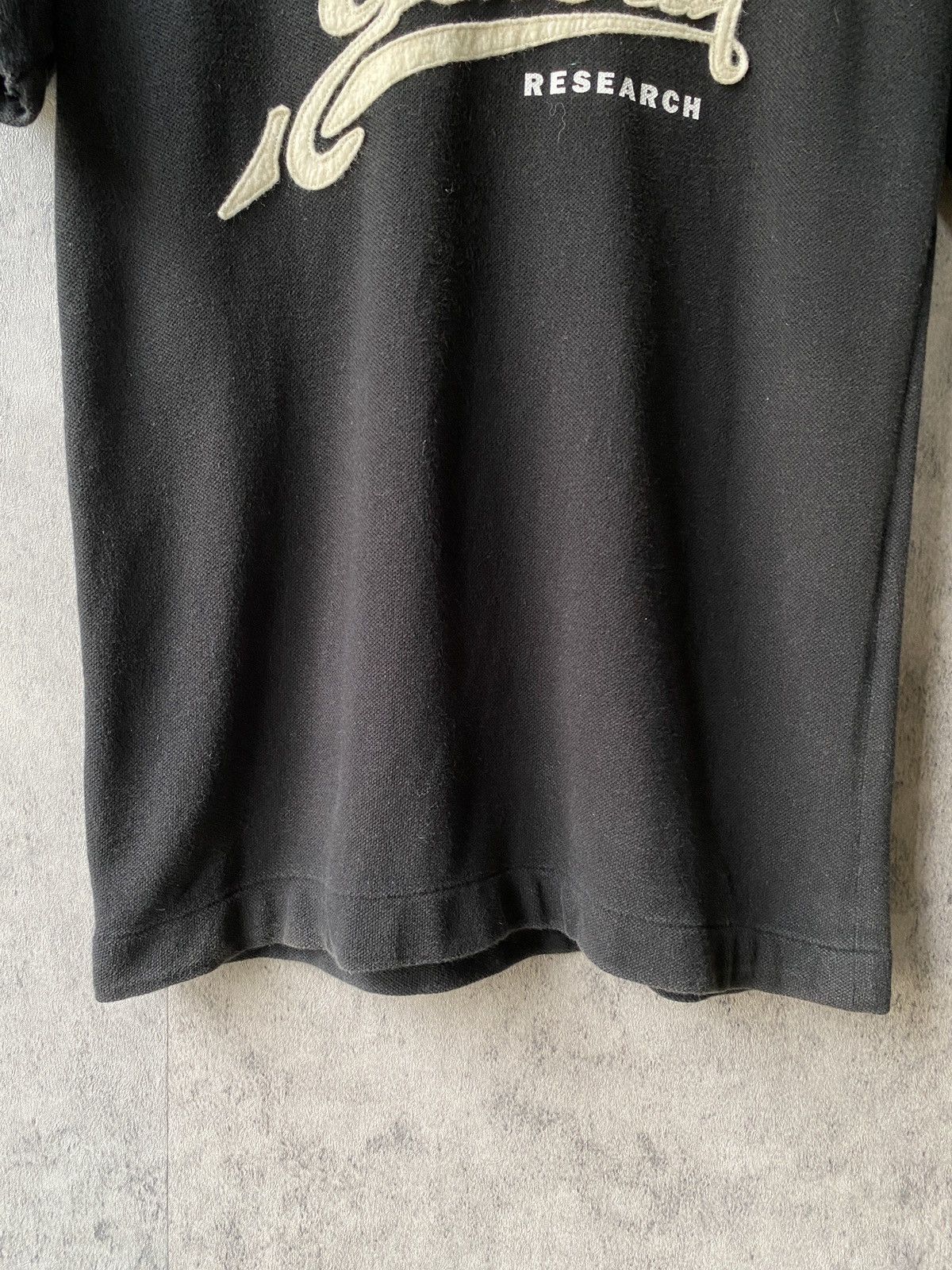 General Research 1999 General Researched Black Faded Deconstructed Shirt Size US S / EU 44-46 / 1 - 7 Thumbnail