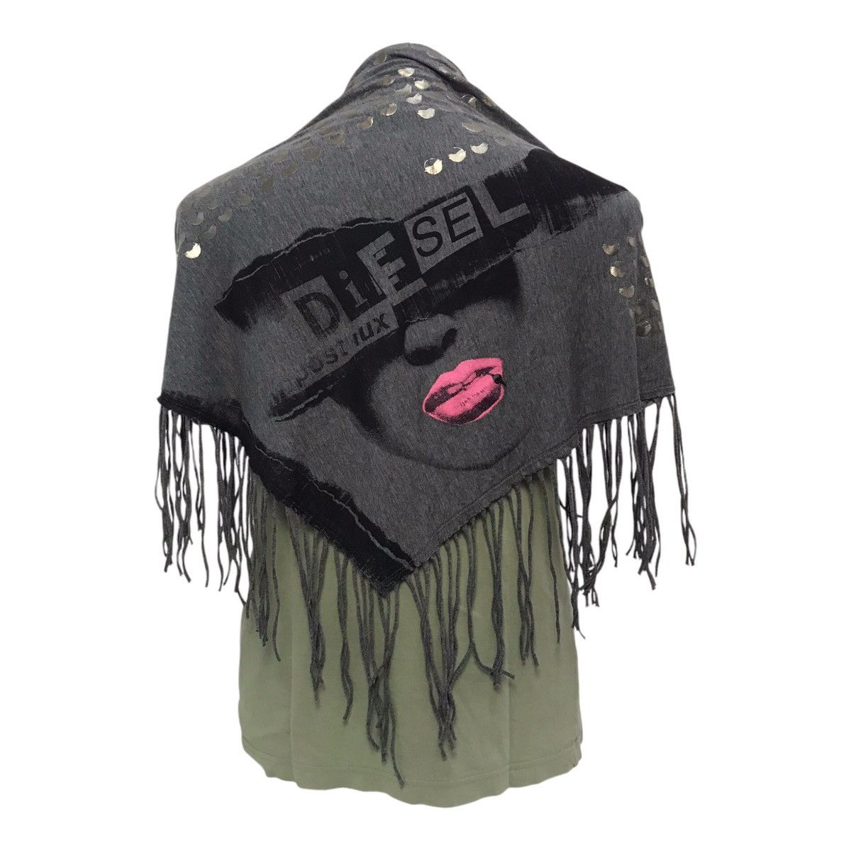 Diesel × Hysteric Glamour × Japanese Brand Diesel Print Woman Scarf Size ONE SIZE - 1 Thumbnail