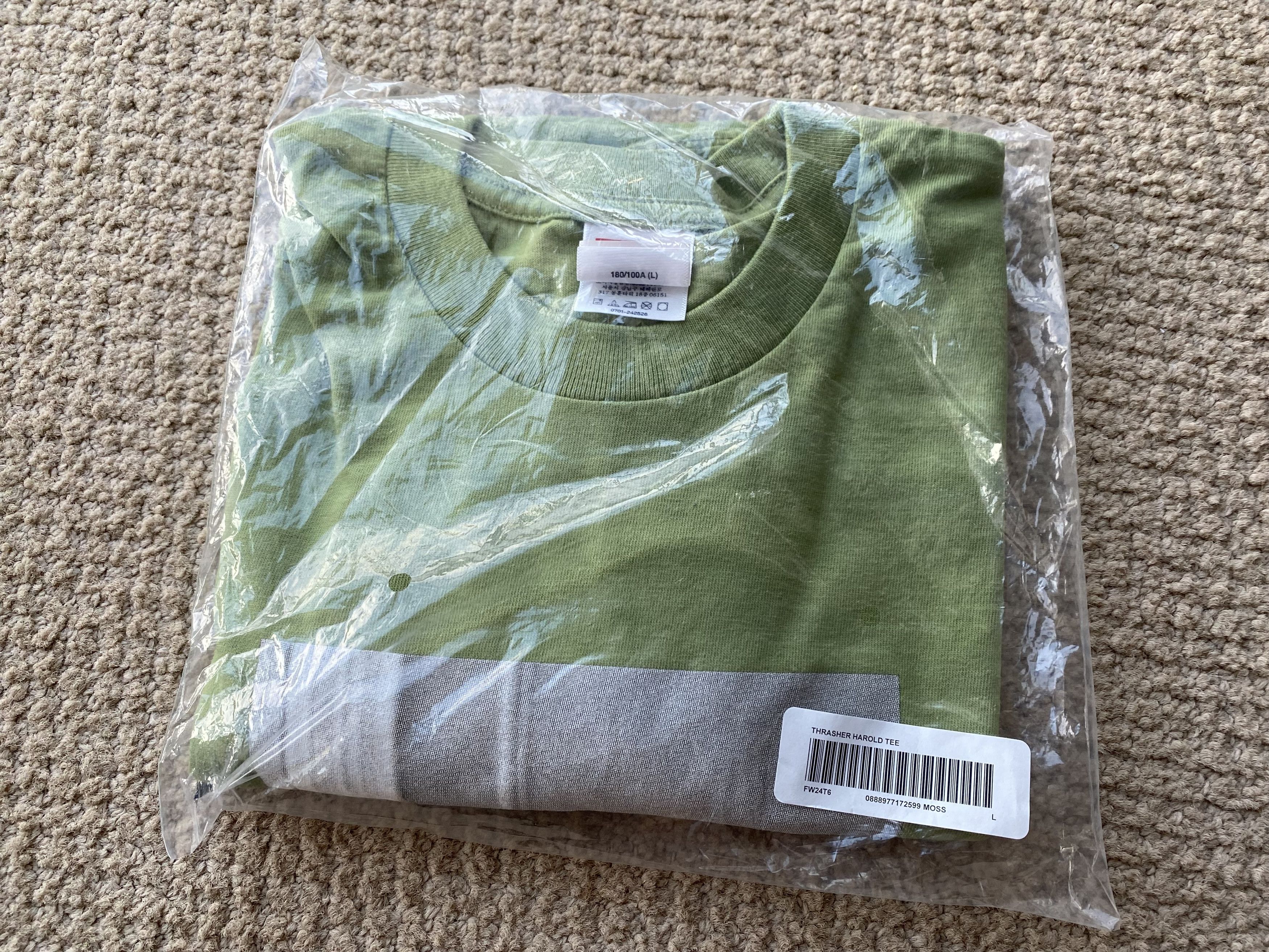 Supreme Brand New Supreme Thrasher Harold Tee Size US L / EU 52-54 / 3 - 1 Thumbnail