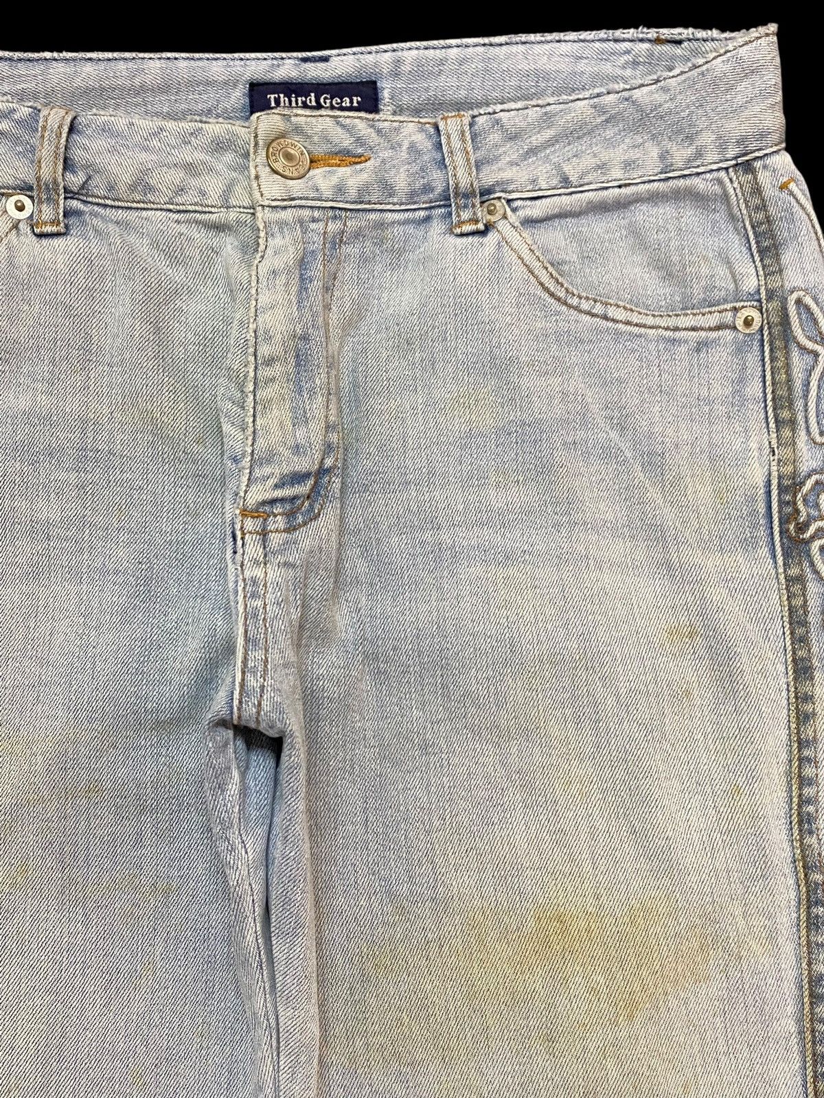Japanese Brand Vintage Japanese Brands Faded Wash Flare Soft Jeans Size US 29 - 9 Thumbnail