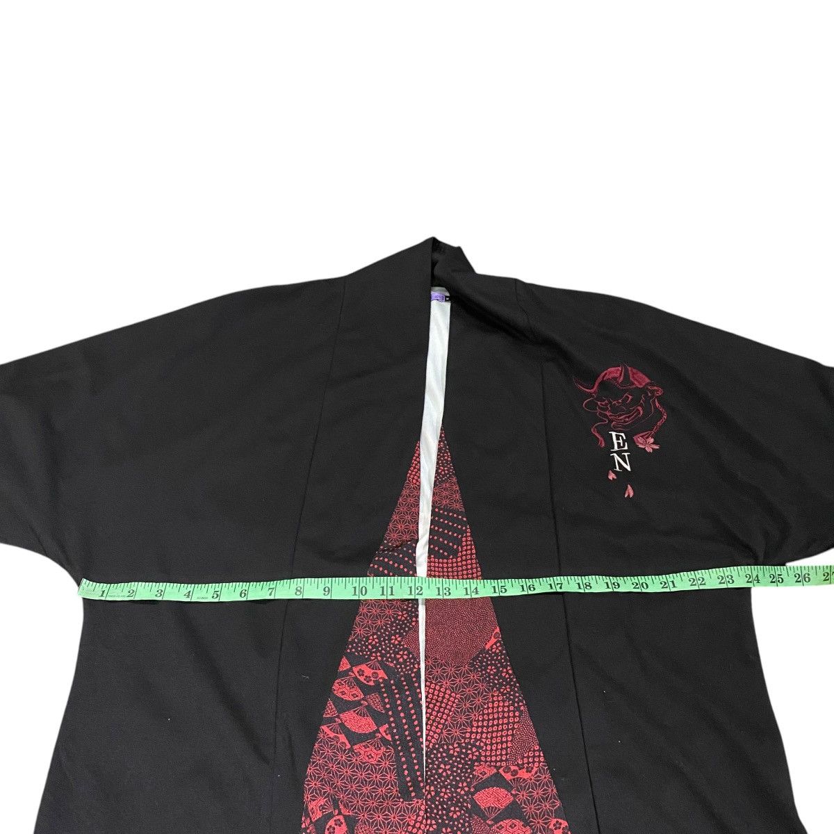 Japanese Brand Miyabi EN Cardigan Japanese Pattern Unique Kimono Haori Size US M / EU 48-50 / 2 - 20 Thumbnail