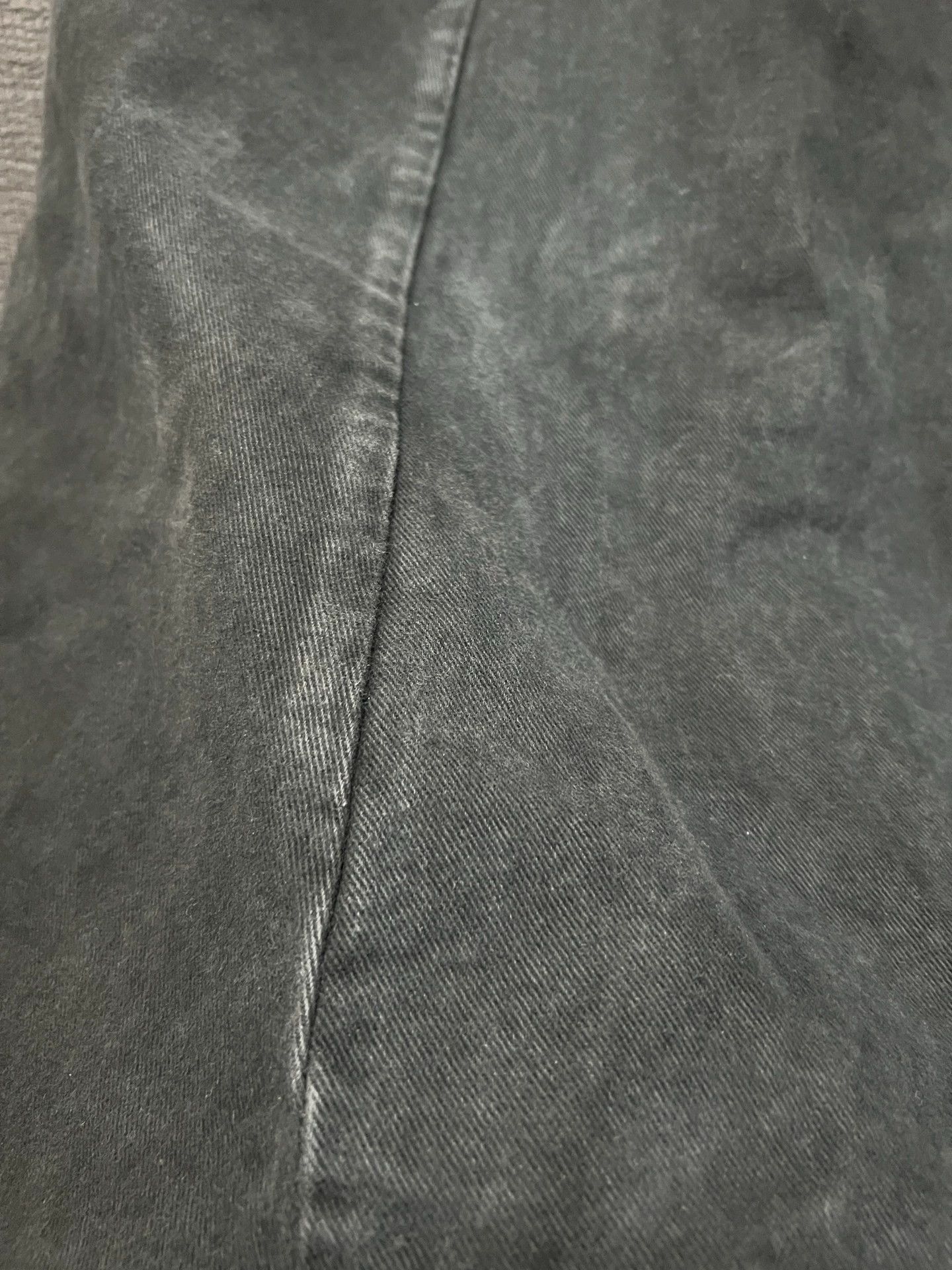 Rick Owens Rick Owens 11fw Distressed Drop Cropped Jeans Size US 29 - 4 Thumbnail