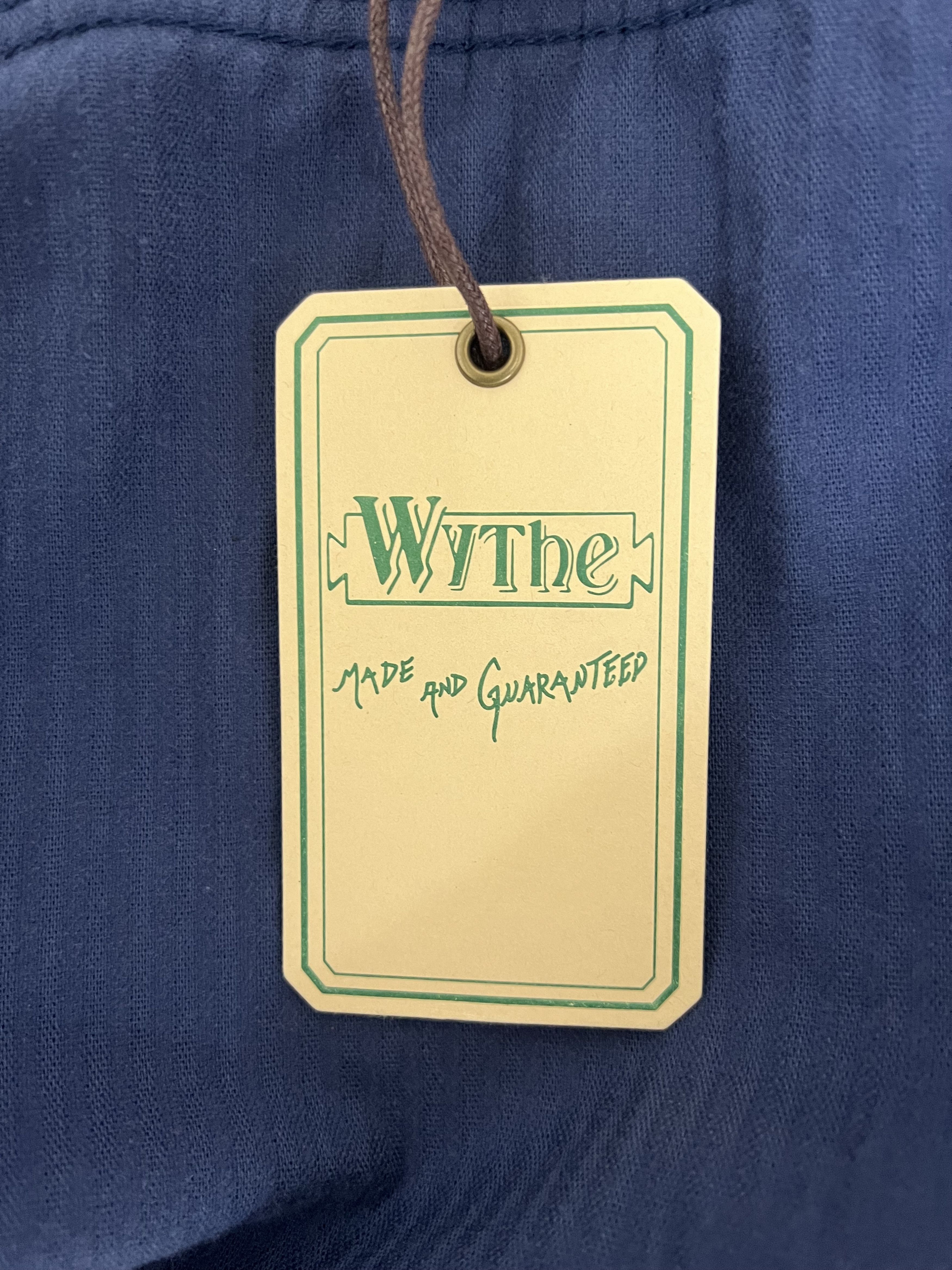 WYTHE 💚 Wythe Italian Donegal Corduroy Ranch Jacket Marine Blue Size US XL / EU 56 / 4 - 8 Thumbnail