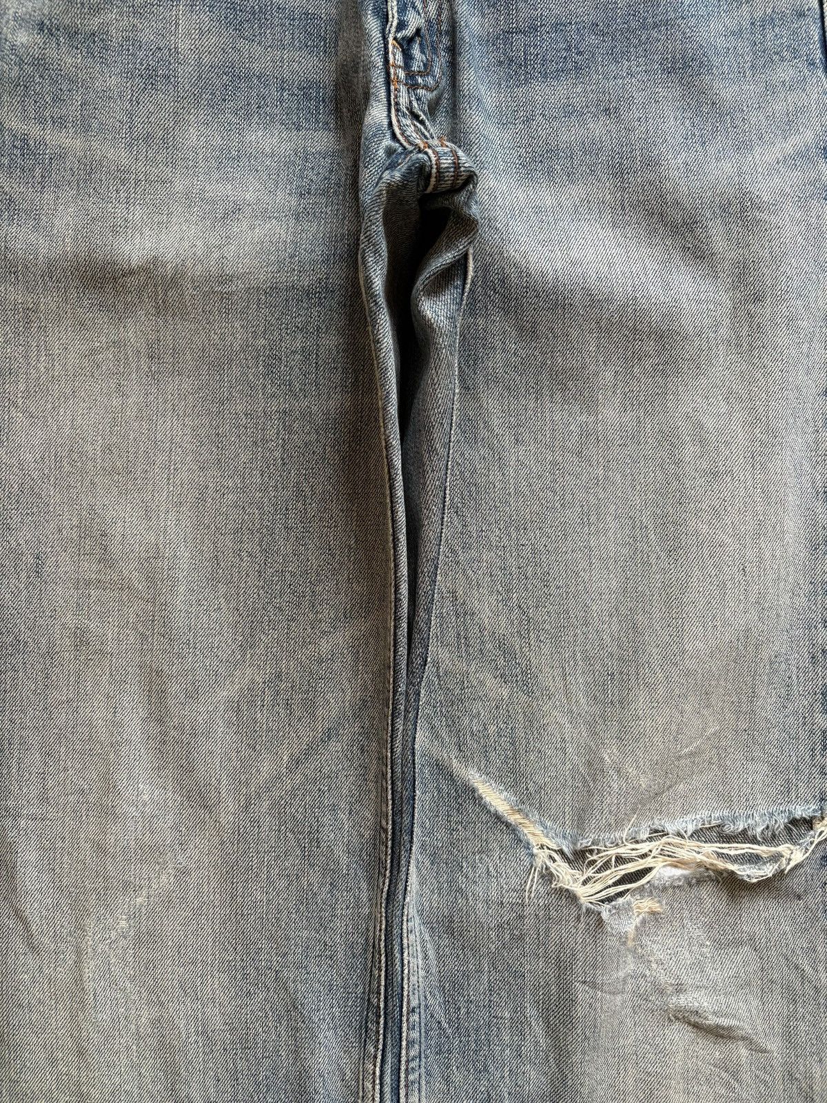 Levi's Vintage 90s Levis 503 Faded Wash Distress Rip Baggy Jeans Size US 28 / EU 44 - 5 Thumbnail
