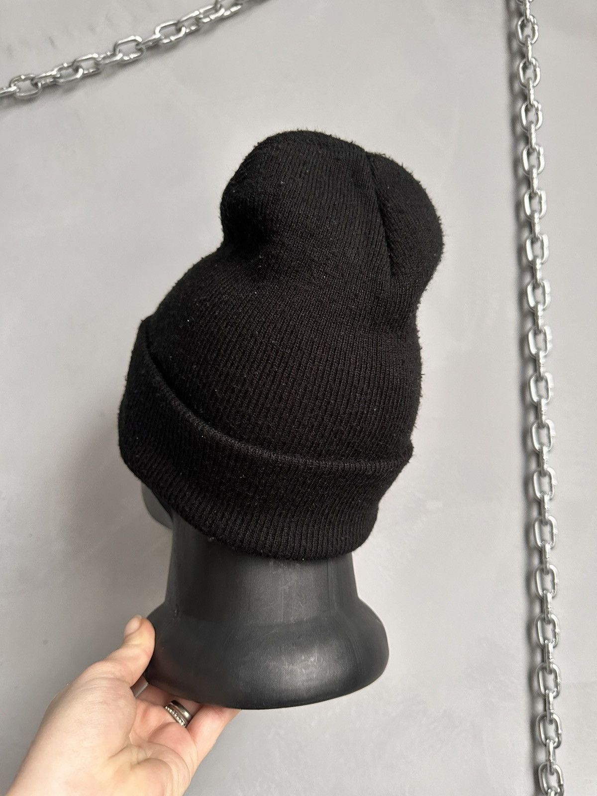 Carhartt Wow 😻 White Beanie Carhartt Y2K Streetwear Outdoor Arcteryx Size ONE SIZE - 4 Thumbnail