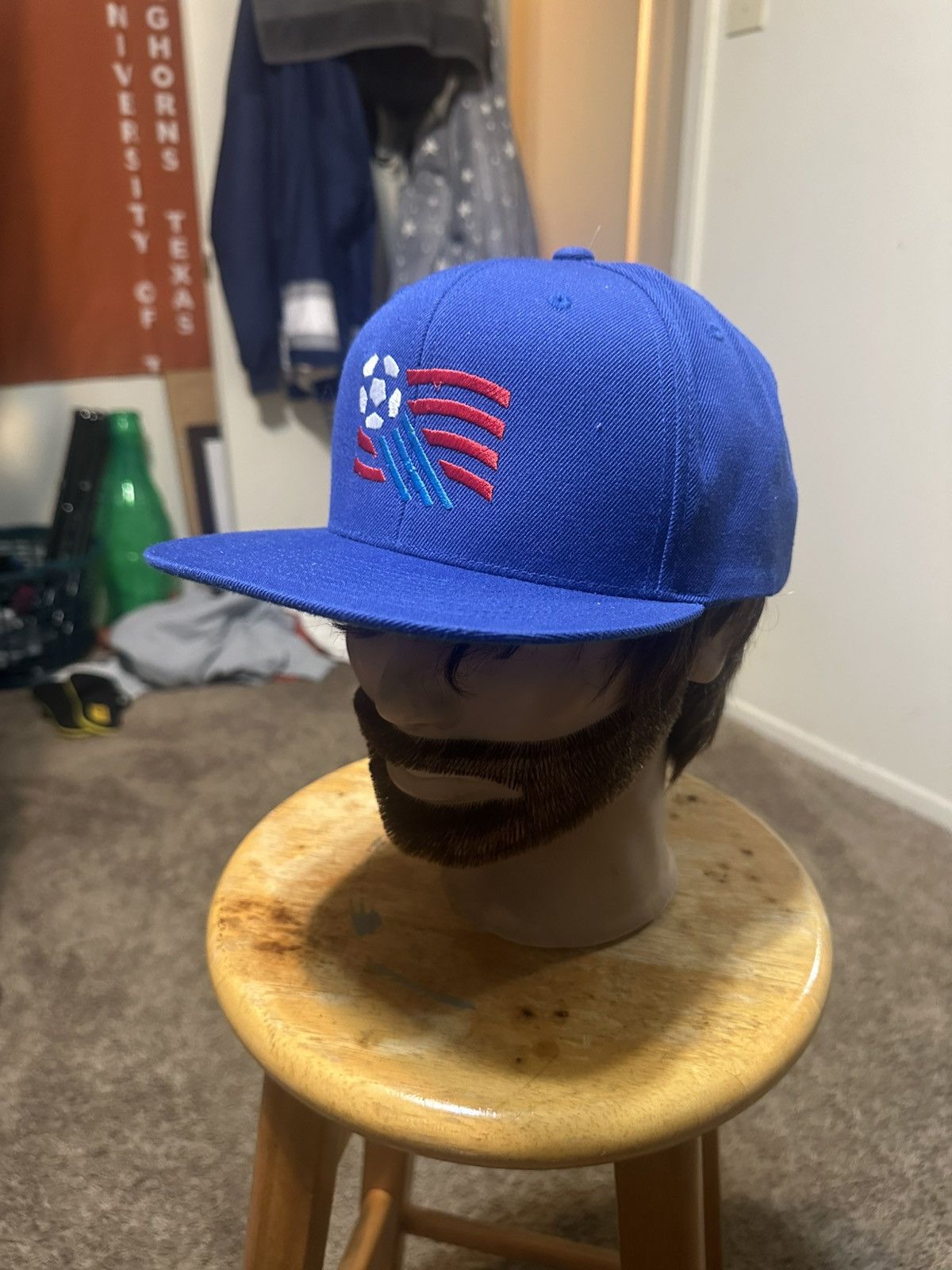 New Era Vintage FIFA World Cup soccer “triple blue” hat 00s Size ONE SIZE - 6 Thumbnail