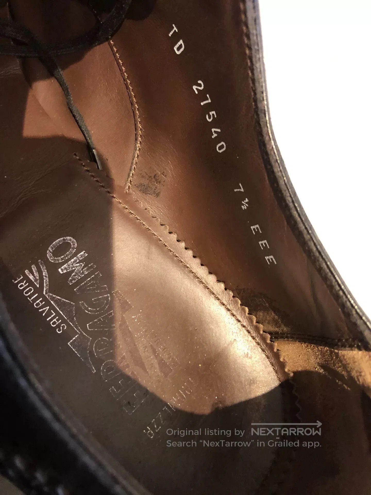Salvatore Ferragamo Salvatore Ferragamo Men's Custom Leather Shoes. Size US 7 / EU 40 - 7 Thumbnail