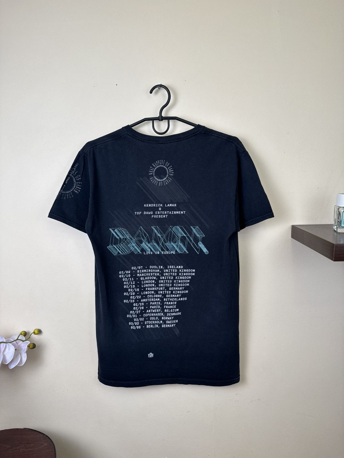 Band Tees Kendrick Lamar Damn Nobody Pray For Me Tour 2017 T Shirt Tee Size US M / EU 48-50 / 2 - 1 Thumbnail