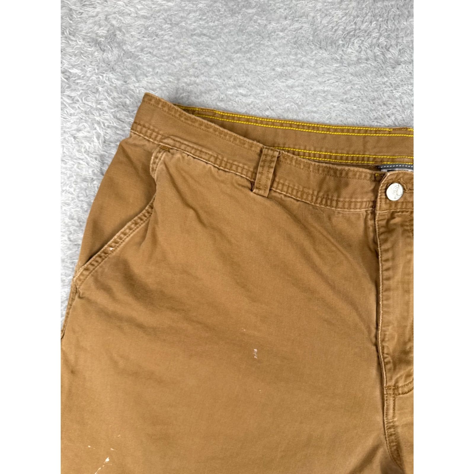The North Face The North Face Shorts Men 40 Brown Chino 100% Cotton Twill Cargo Pocket Regular Fit Casual Shorter Length 10 in Vintage: No Size US 40 / EU 56 - 4 Thumbnail