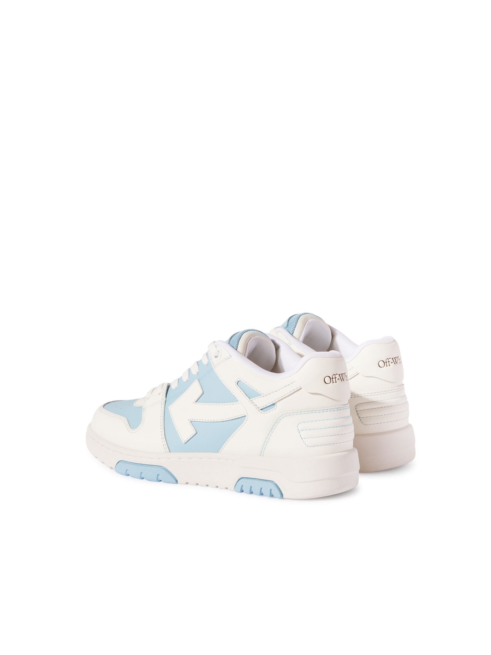 Off-White os11x0226 Out Of Office Sneakers In White/Blue Size US 7 / EU 40 - 3 Thumbnail