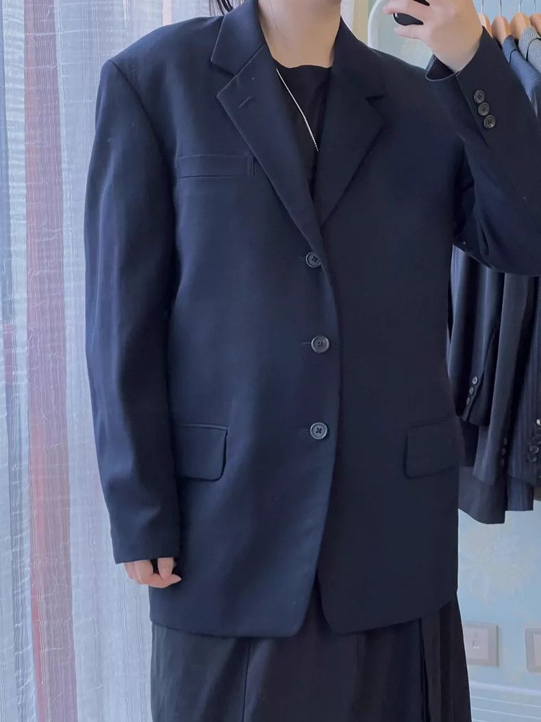 Yohji Yamamoto Yohji Yamamoto size s blazer 2504-Nextarrow Size 38S - 2 Thumbnail