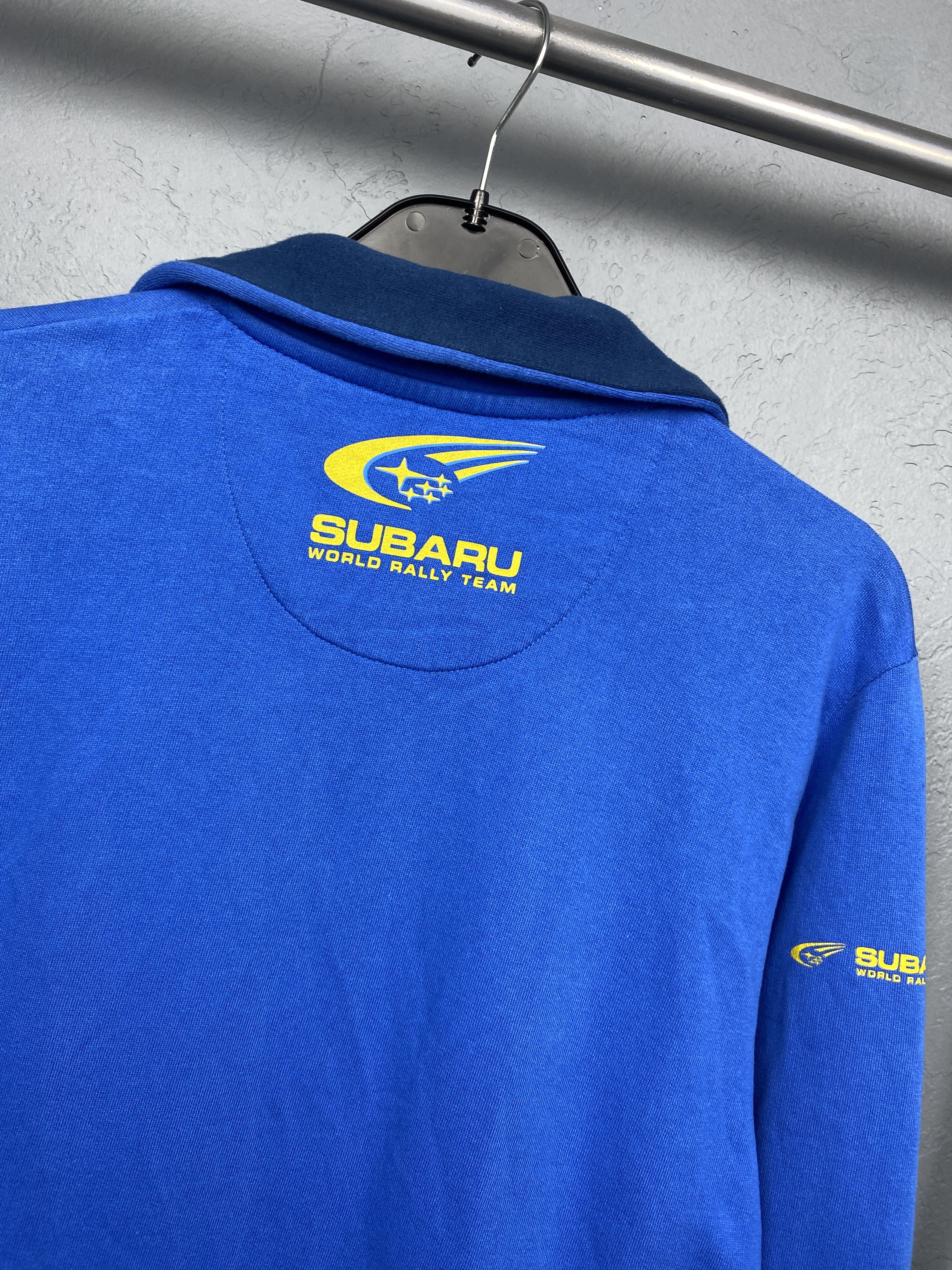 Japanese Brand Subaru Racing Rally Team Vintage Mens Zip Hoodie Size US XL / EU 56 / 4 - 10 Thumbnail