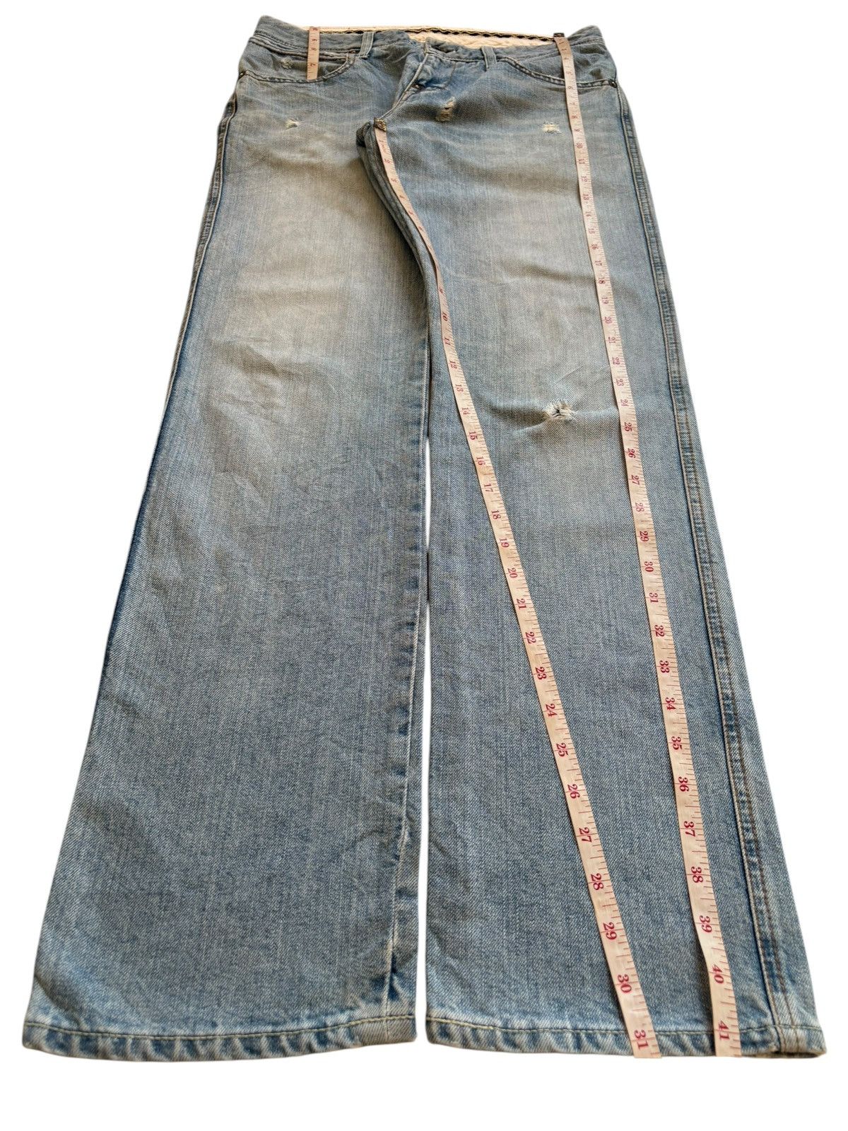 Japanese Brand SALES🔥Vintage Japanese Brand Mud Wash Distressed Jeans Size US 31 - 14 Thumbnail