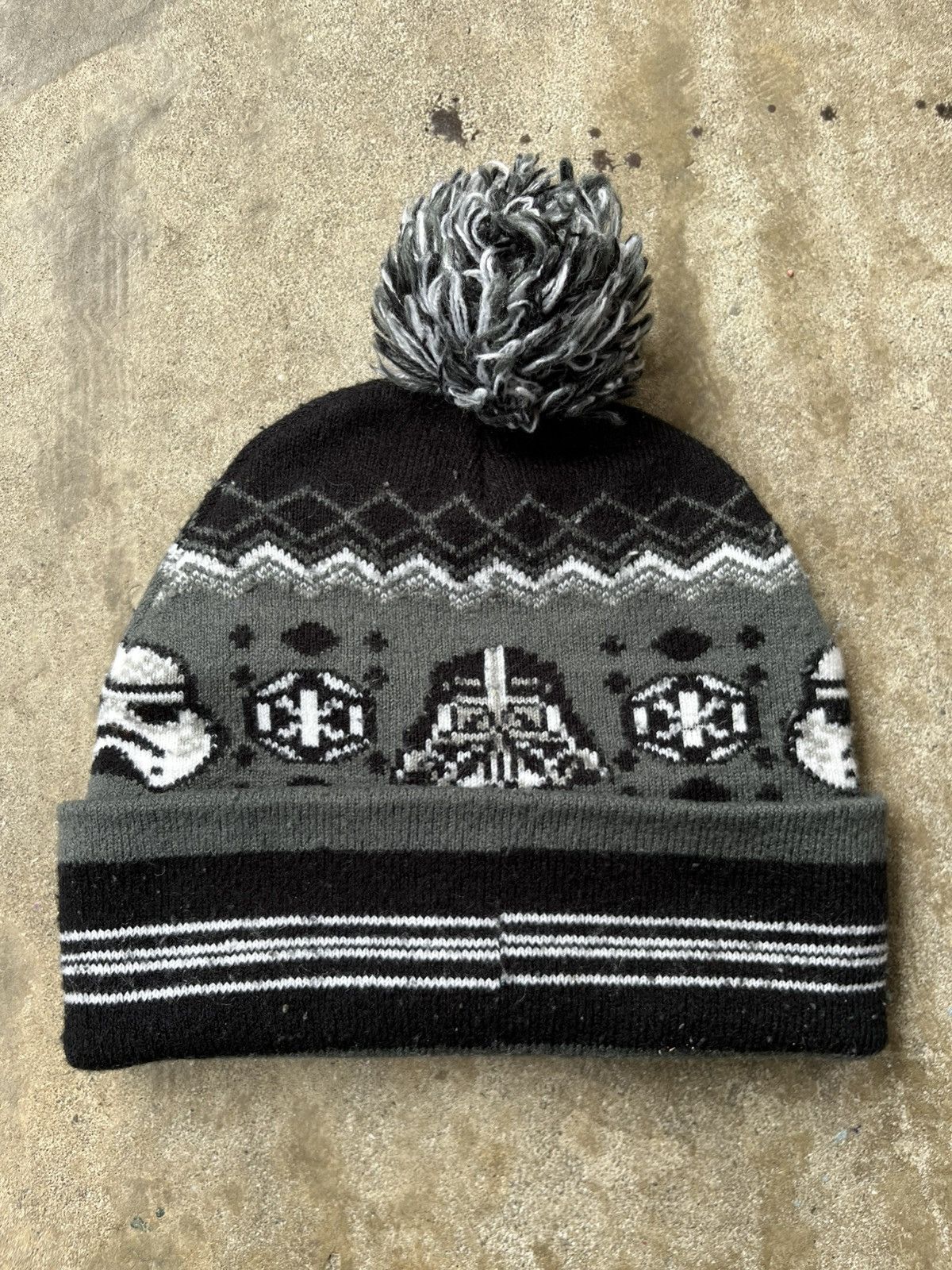 Star Wars Y2K Star Wars Beanie Darth Vader Stormtrooper Lucasfilm Size ONE SIZE - 2 Thumbnail