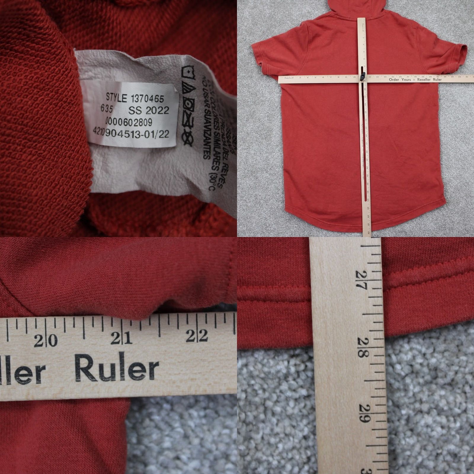 Under Armour Under Armour Project Rock Hooded Sweatshirt Hoodie Mens Medium Red Rock Theme Graphics Sweater Pullover Bodybuilding Gym Shirt Size US M / EU 48-50 / 2 - 8 Thumbnail