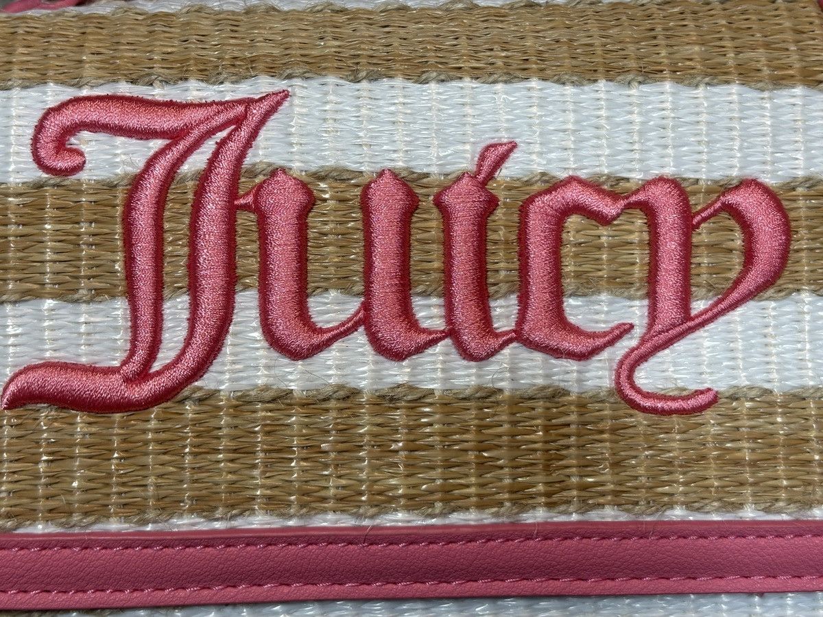 Juicy Couture Vintage Y2K Juicy Couture Gelato Pink Striped Mini Tote Bag Size ONE SIZE - 5 Thumbnail