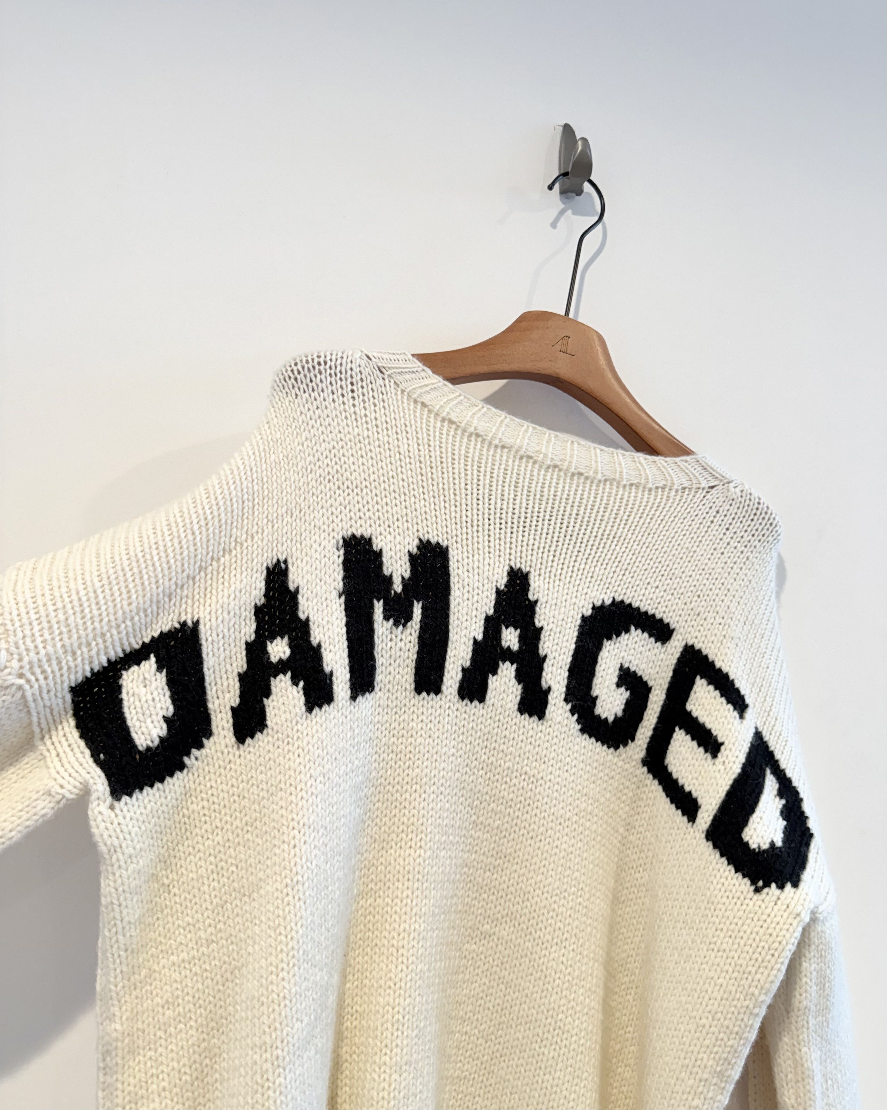 Enfants Riches Deprimes × Maxfield Los Angeles Enfants Riches Deprimes Damaged Knit Sweater Size US L / EU 52-54 / 3 - 3 Thumbnail