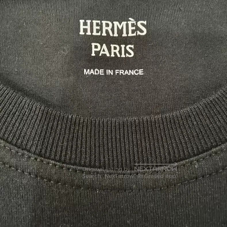 Hermes Hermes Letter Printed Crew Neck Short Sleeve Dress Size XS / US 0-2 / IT 36-38 - 3 Thumbnail